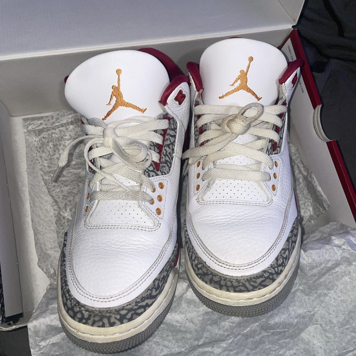 Jordan Brand Air Jordan Retro 3’s Cardinal Reds Size US 9 / EU 42 - 6 Thumbnail