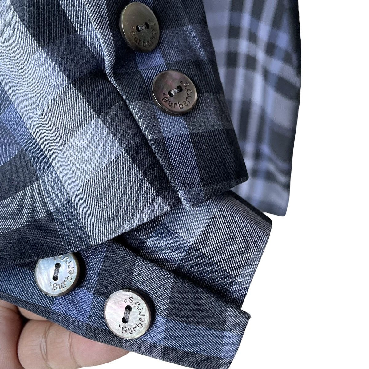 Burberry Burberry’s England Monotone Nova Check Casual Blazer Size M / US 6-8 / IT 42-44 - 8 Thumbnail
