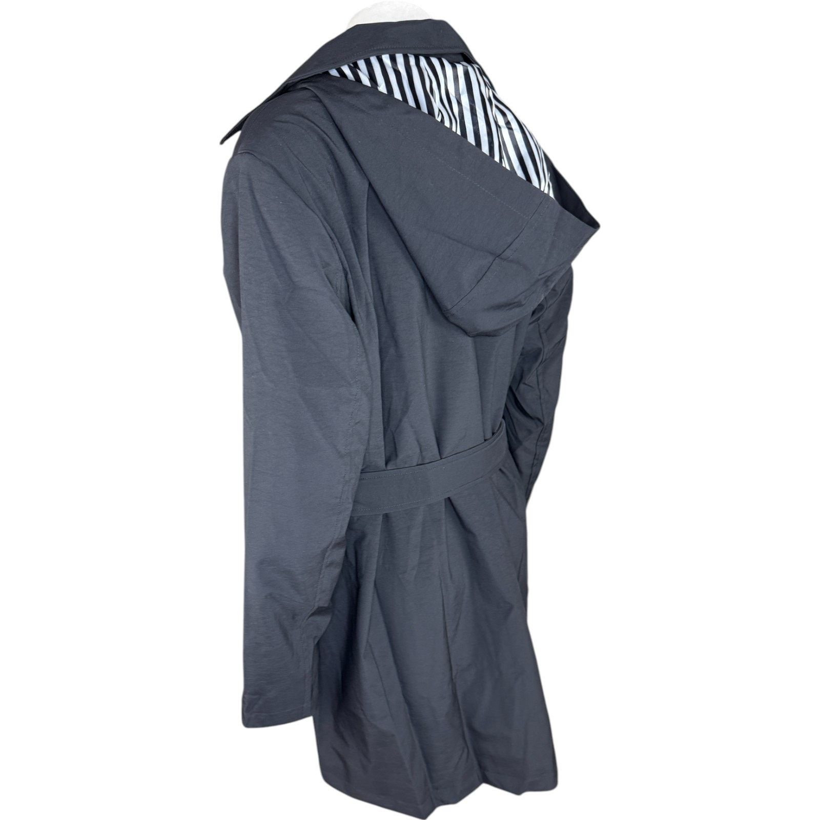 Other Dennis Basso Regular Water Resistant Trench Coat Black XL Size XL / US 12-14 / IT 48-50 - 6 Thumbnail