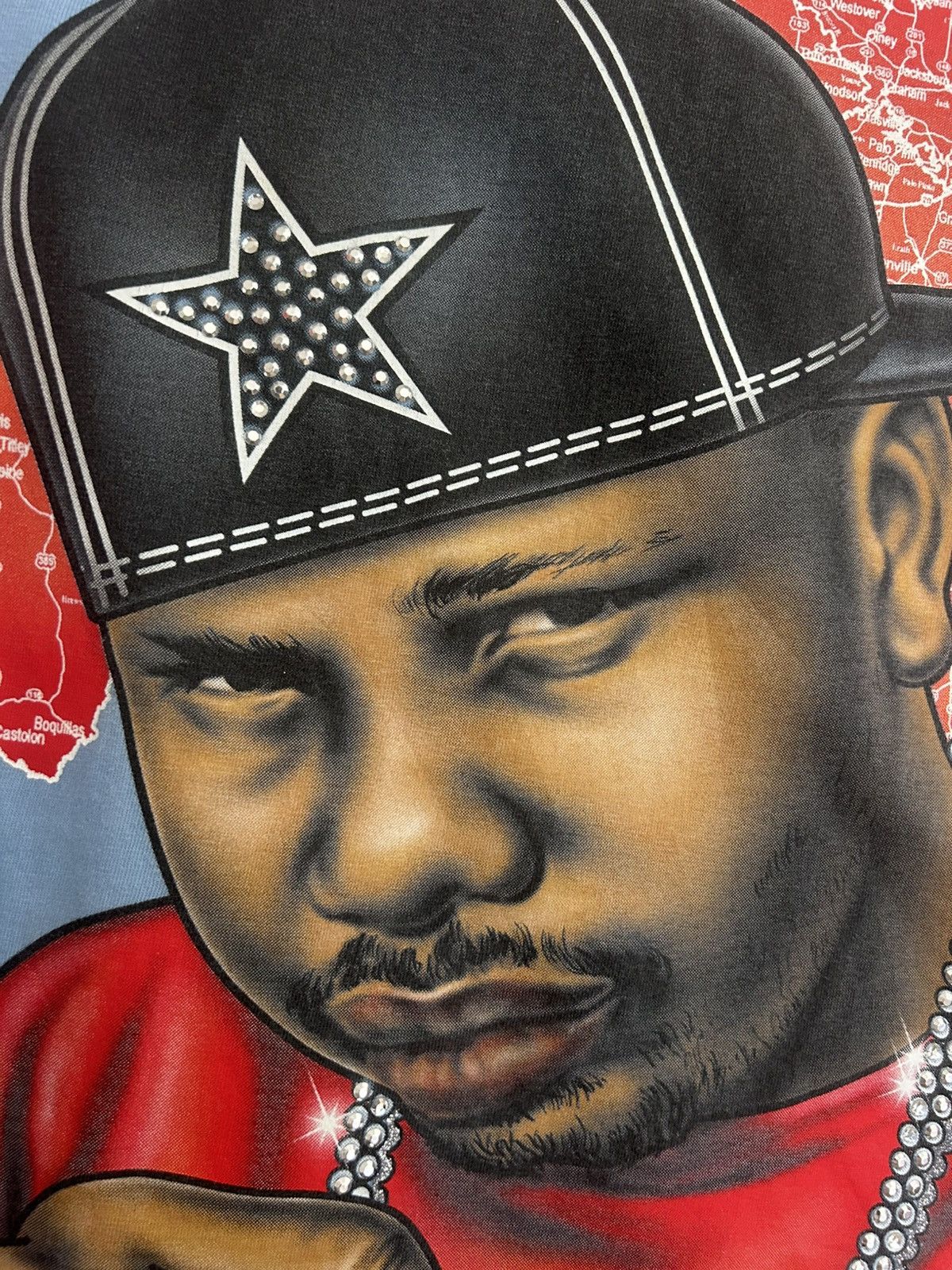 Vintage Vintage DJ Screw King of the South Screwed Up Click Rap Tee Size US XXL / EU 58 / 5 - 9 Thumbnail