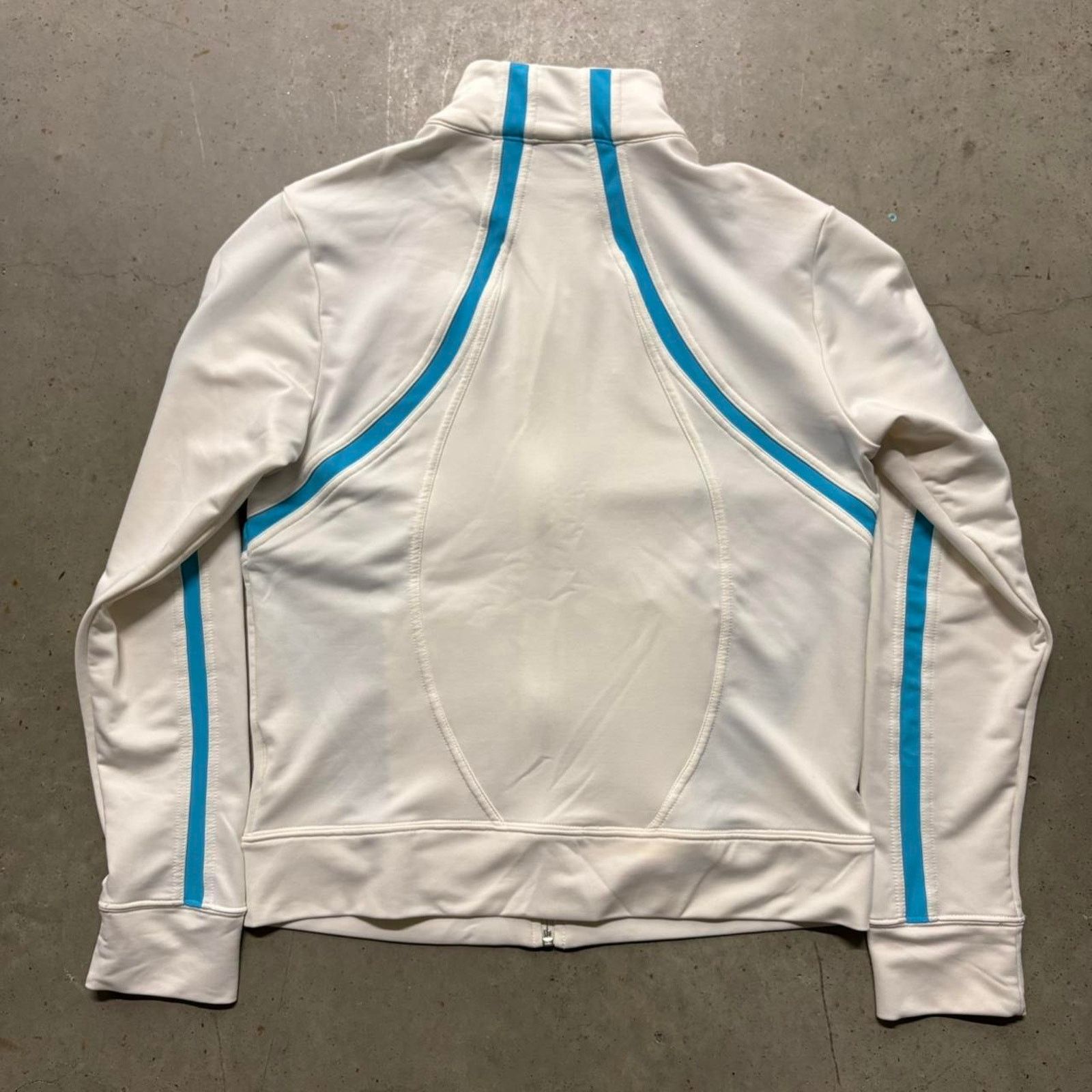 Japanese Brand × Nike × Vintage Crazy Vintage Y2K Nike Fit Dry Lightweight Track Jacket Size M / US 6-8 / IT 42-44 - 4 Thumbnail