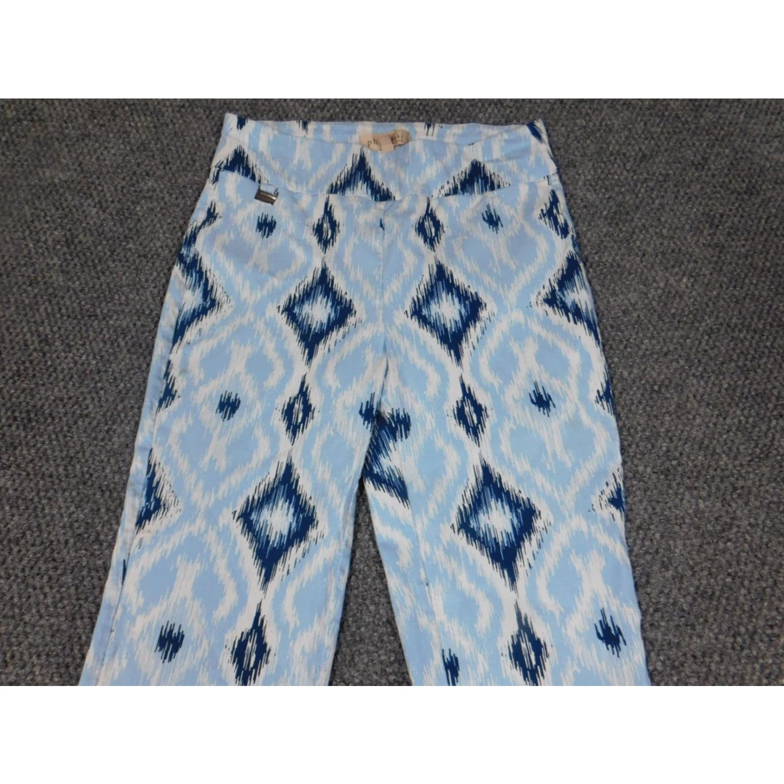Vintage Philosophy Womens Pants Small blue straight chino Size 27" / US 4 / IT 40 - 6 Thumbnail