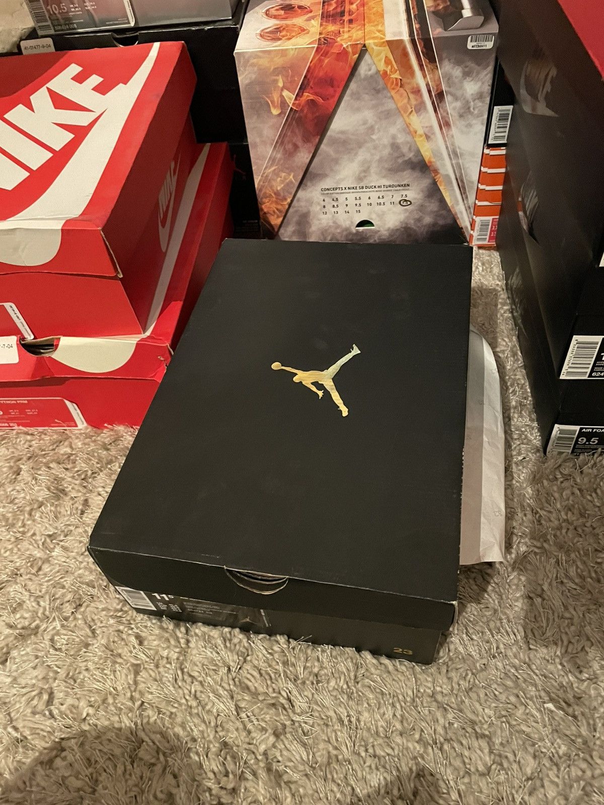 Jordan Brand Jordan 1 Mid White Wolf Grey Size US 11.5 / EU 44-45 - 9 Thumbnail