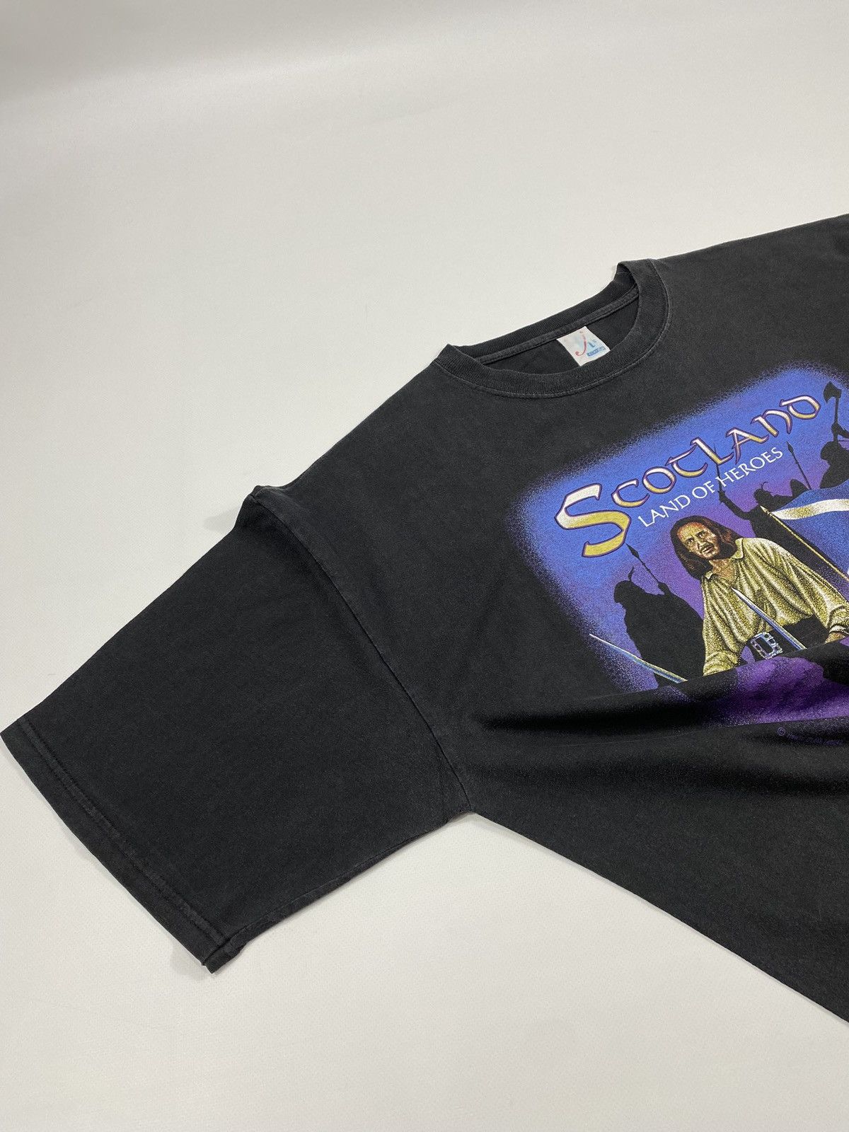 Vintage 🔥LASTDROP🔥 90s Braveheart Mel Gibson Scotland Land Of Heroes Size US XL / EU 56 / 4 - 6 Thumbnail