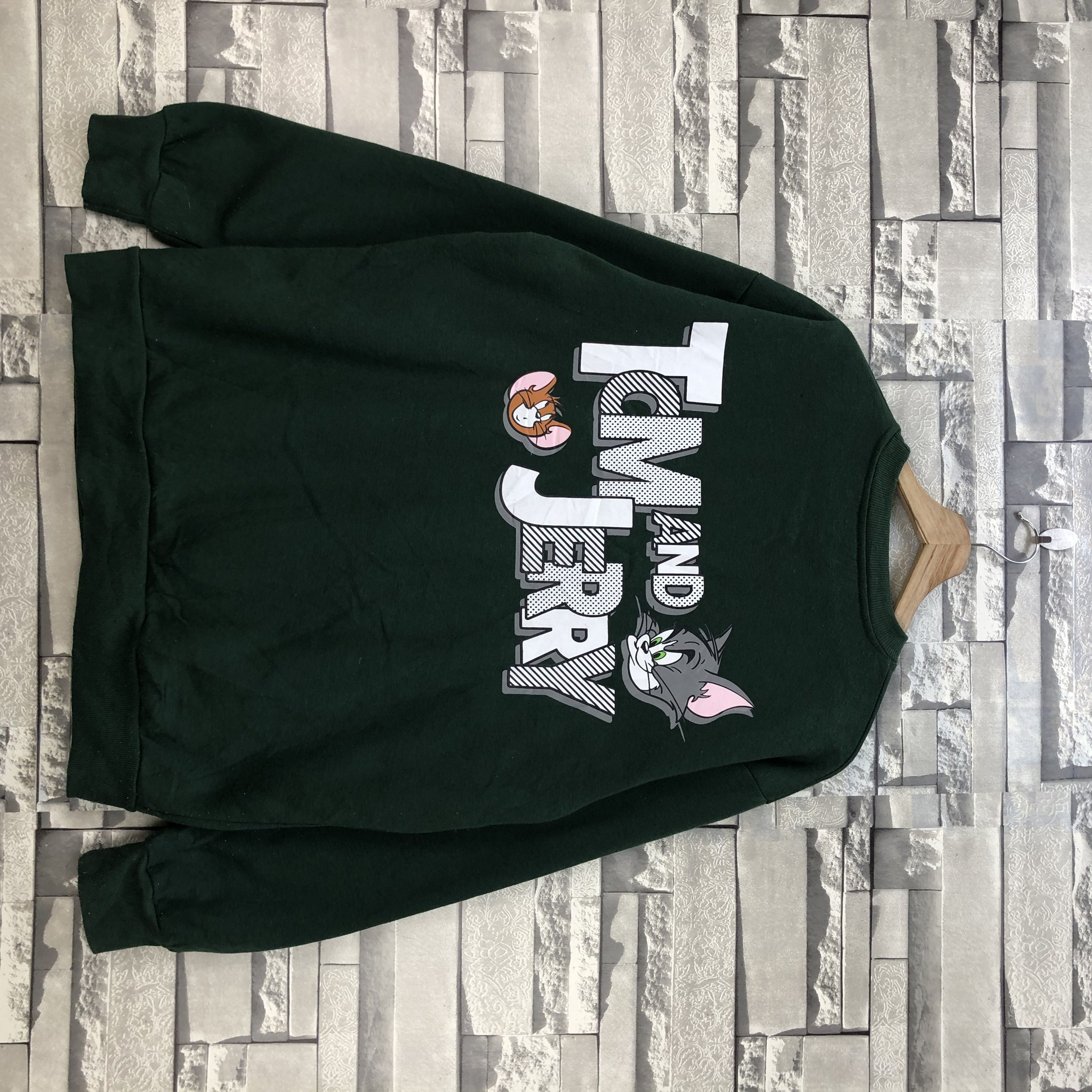 Vintage Tom And Jerry Sweatshirt Pullover Size US M / EU 48-50 / 2 - 3 Thumbnail