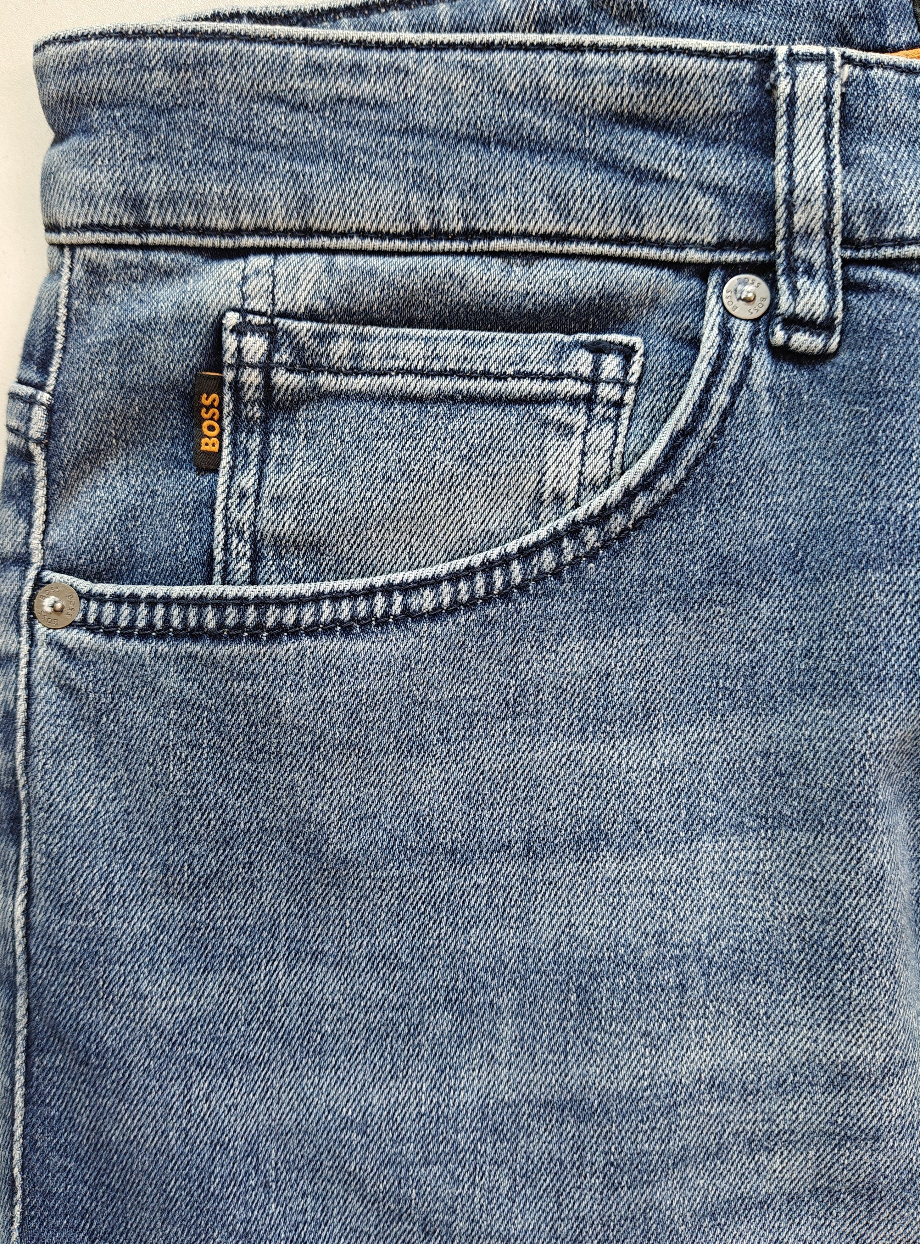 Hugo Boss BOSS RE.MAINE Regular fit men's Jeans Free Shipping T/6085 Size US 31 - 8 Thumbnail