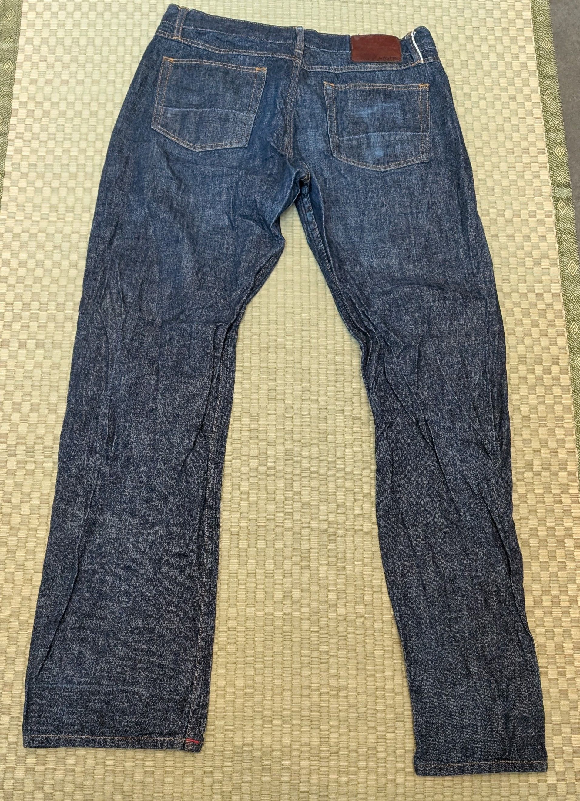 Gustin Gustin #37 Super Light Selvedge Denim Straight Leg Jeans Size US 35 - 2 Thumbnail