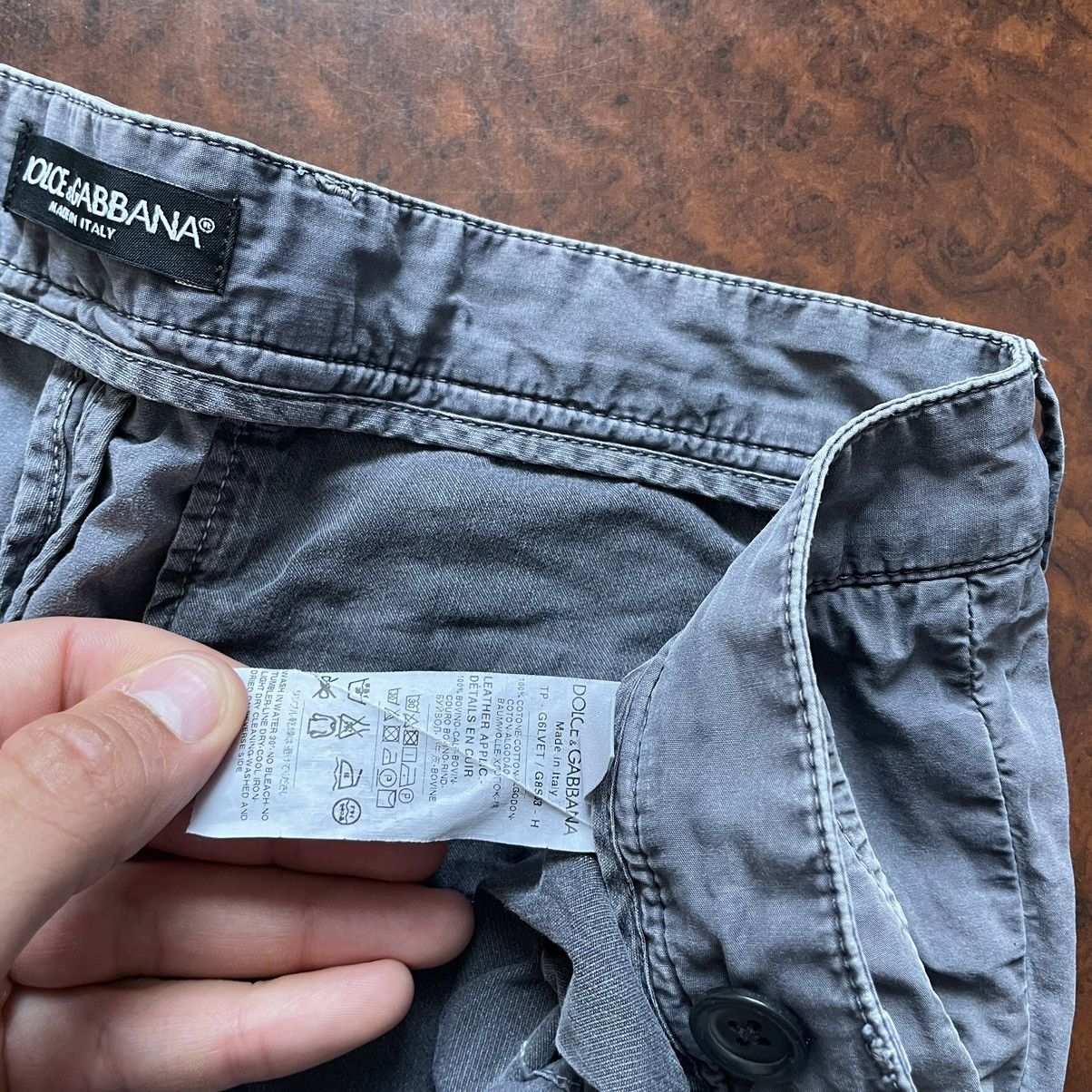 Dolce & Gabbana × If Six Was Nine Distress grey desert Dolce Gabbana shorts 90s old money Size US 32 / EU 48 - 5 Thumbnail