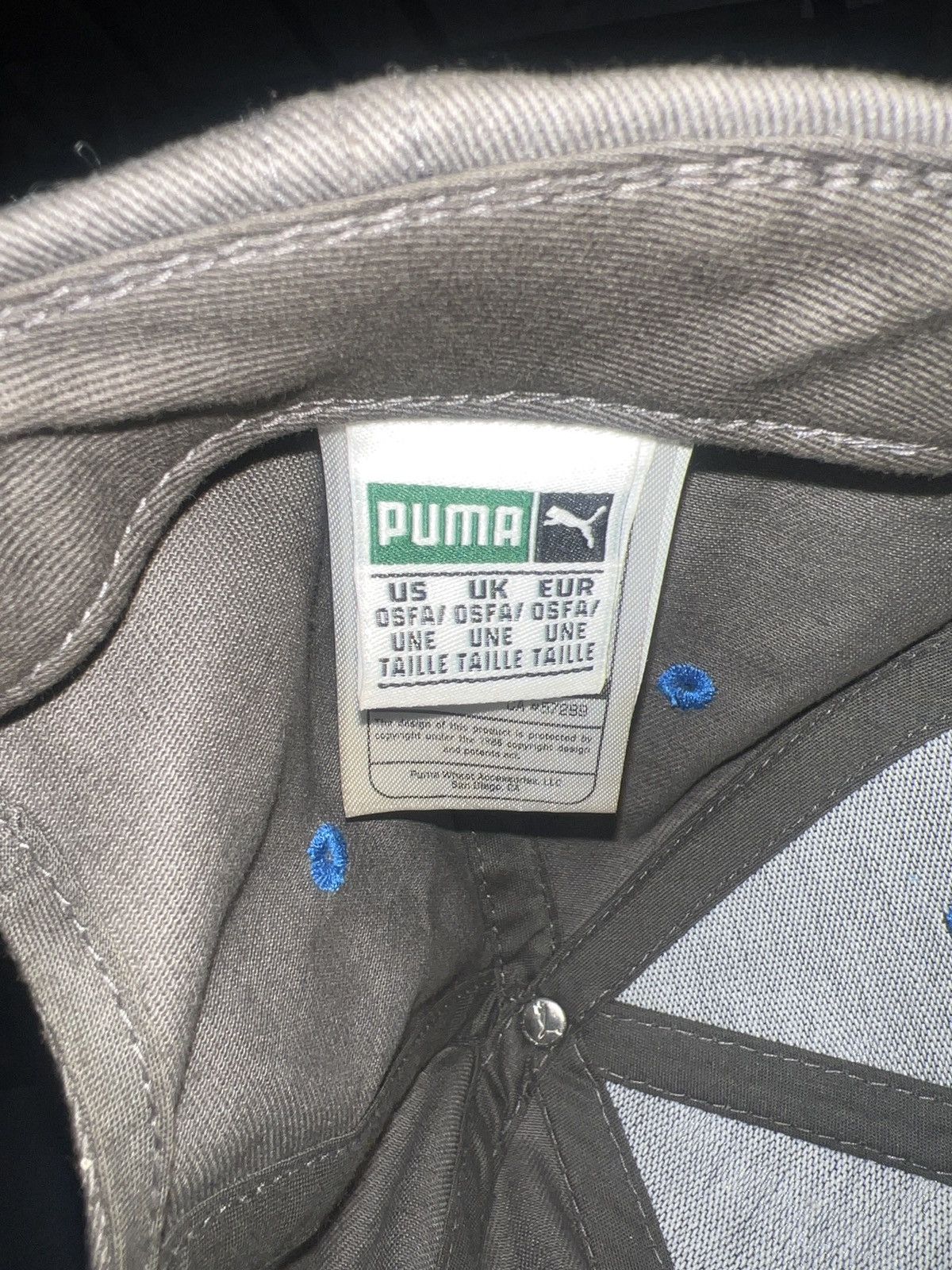 Puma Puma Outline Logo Snapback Size ONE SIZE - 14 Thumbnail