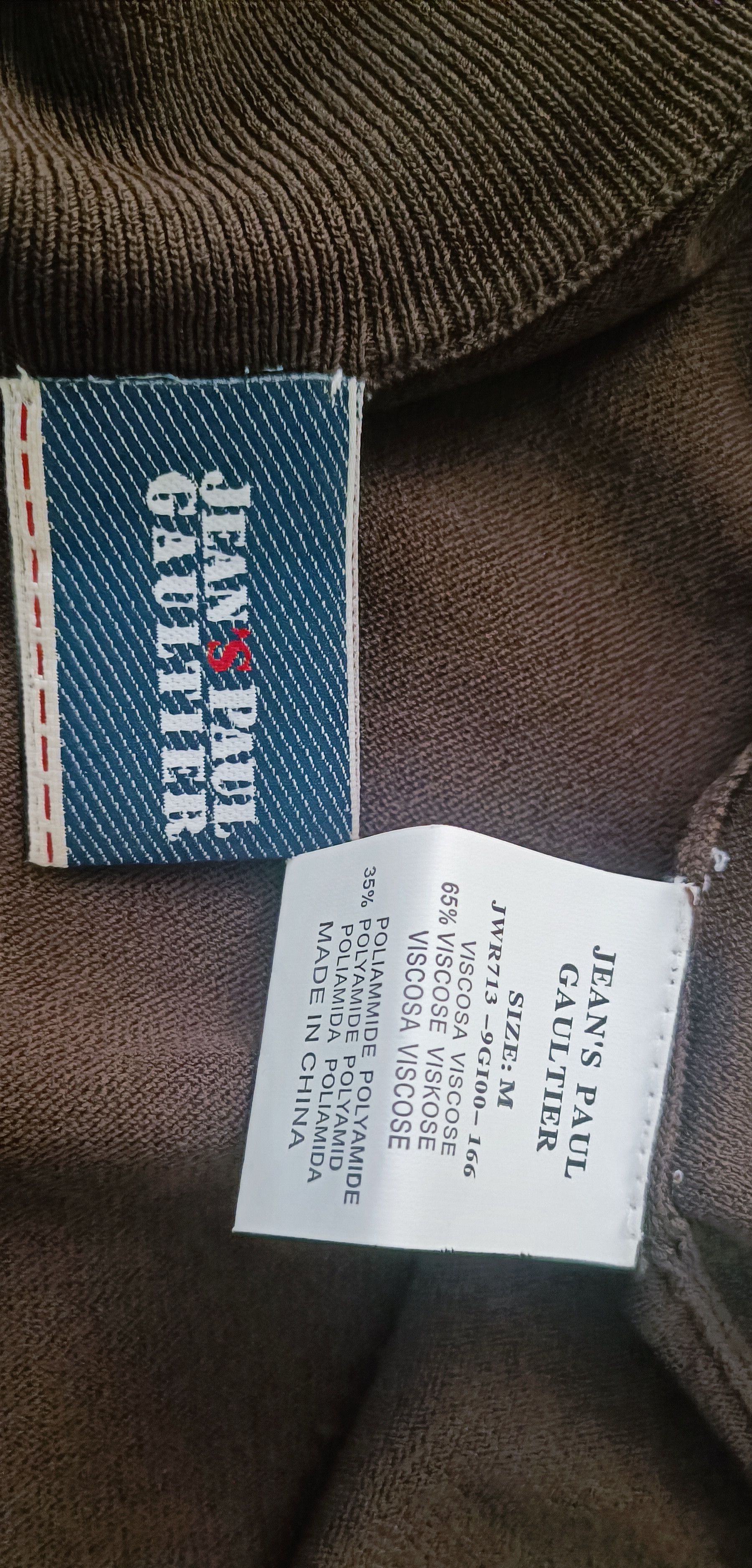 Jean Paul Gaultier Brown jacket with yellow and red rhinestones Size M / US 6-8 / IT 42-44 - 16 Thumbnail