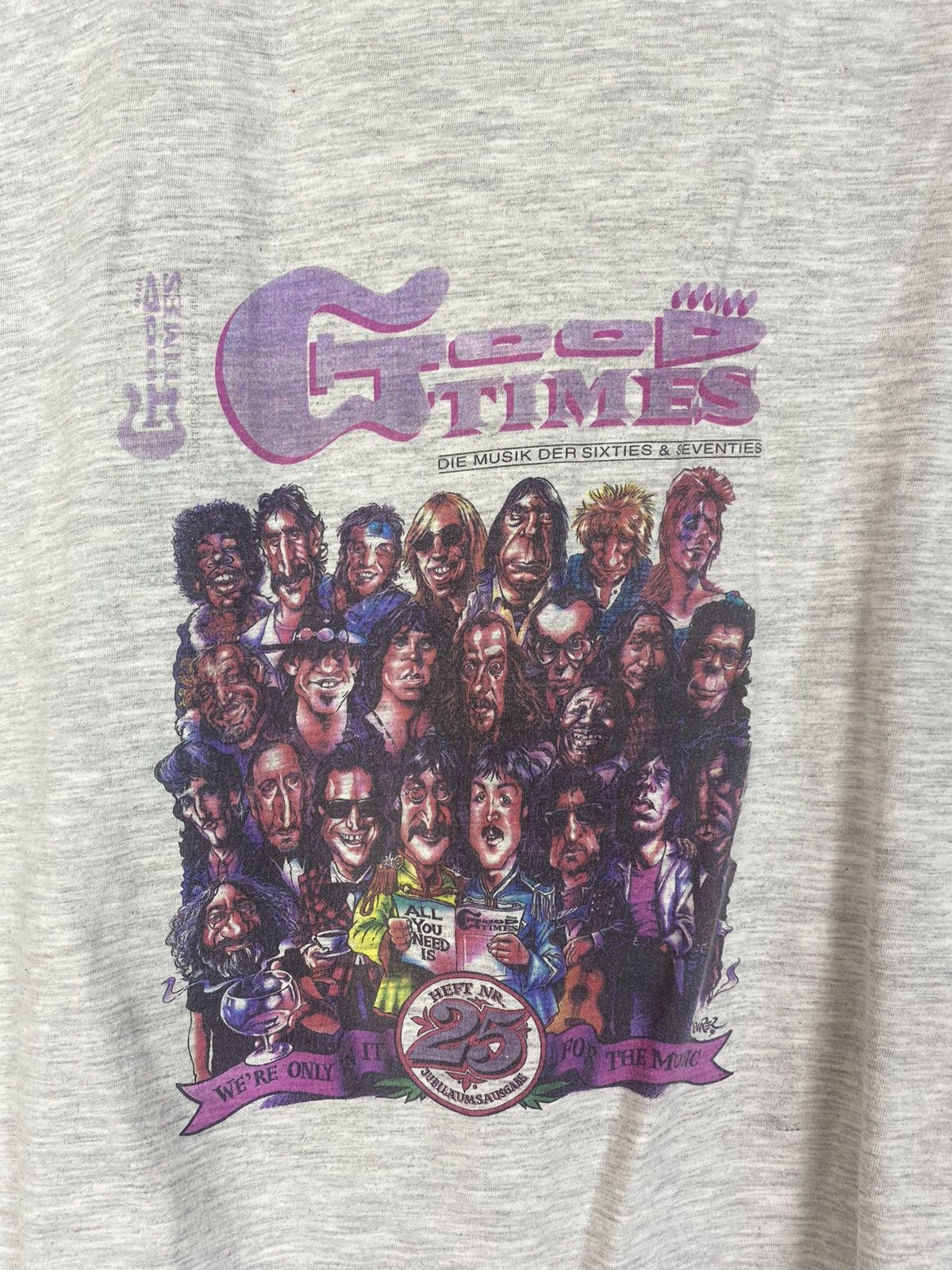 Band Tees Vintage forever good times tee T-shirt music Size US XXL / EU 58 / 5 - 4 Thumbnail