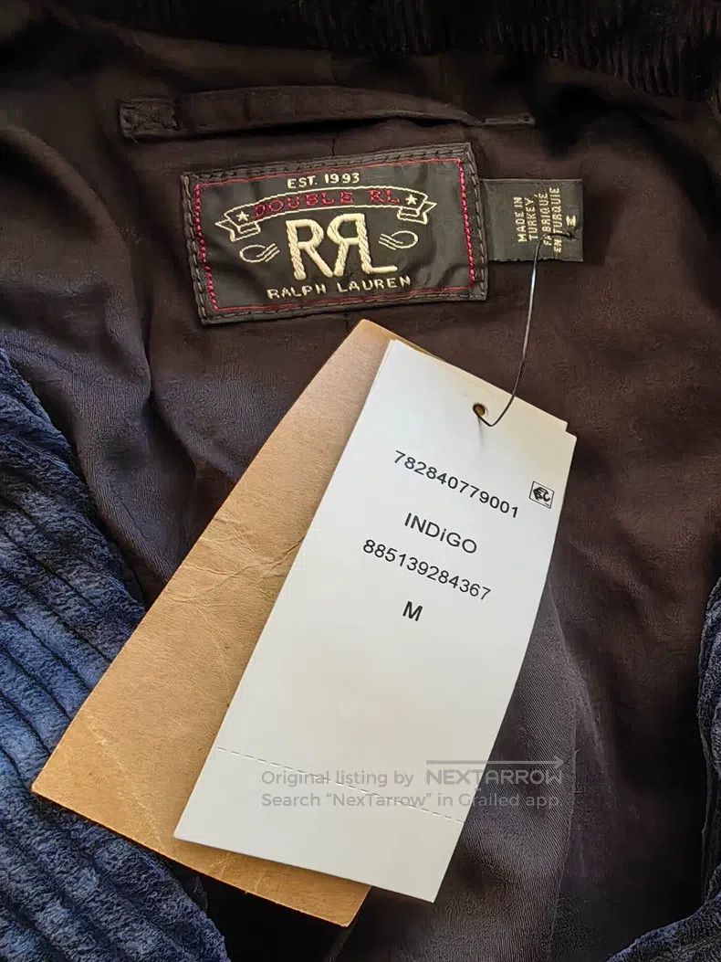 RRL Ralph Lauren RRL Ralph Lauren Blue woolen printed jacket Size US M / EU 48-50 / 2 - 3 Thumbnail