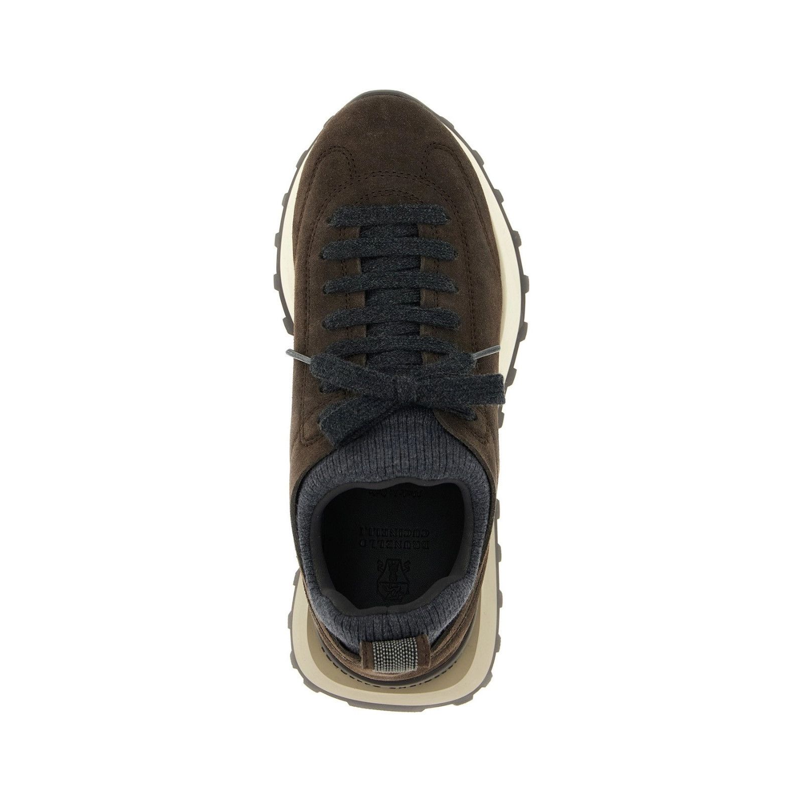 Brunello Cucinelli BRUNELLO CUCINELLI Runners Brown Sneakers New & Authentic (W Size US 7 / IT 37 - 4 Thumbnail