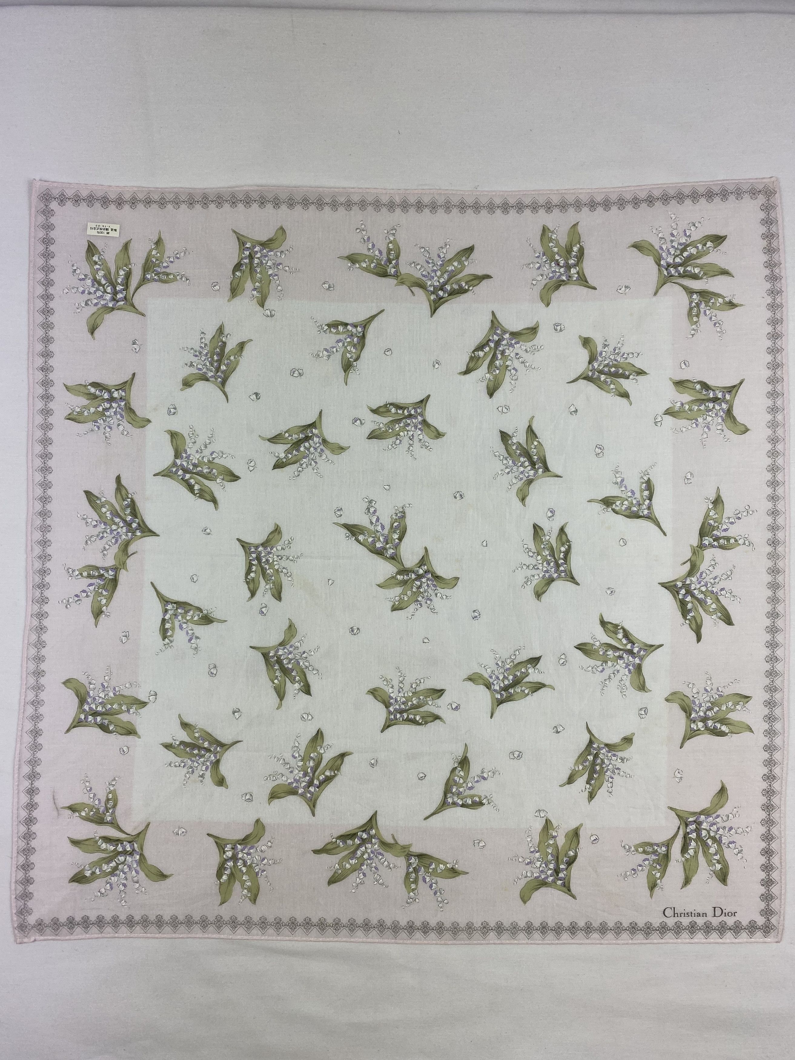 Vintage Christian Dior Handkerchief / Bandana / Neckerchief Size ONE SIZE - 3 Thumbnail
