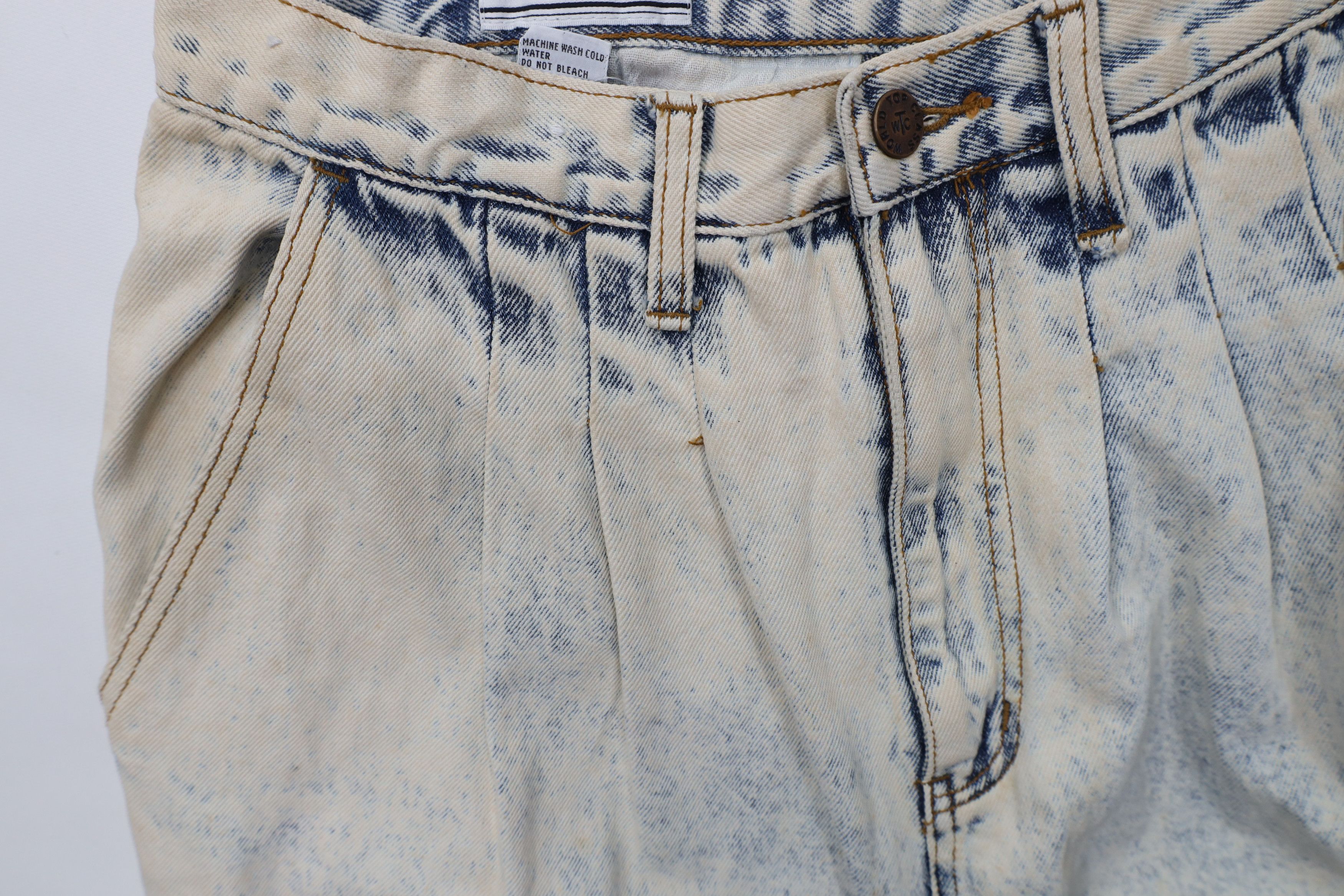 Vintage Deadstock Vintage 80s 90s Streetwear High Waist Acid Jeans Size US 34 / EU 50 - 7 Thumbnail