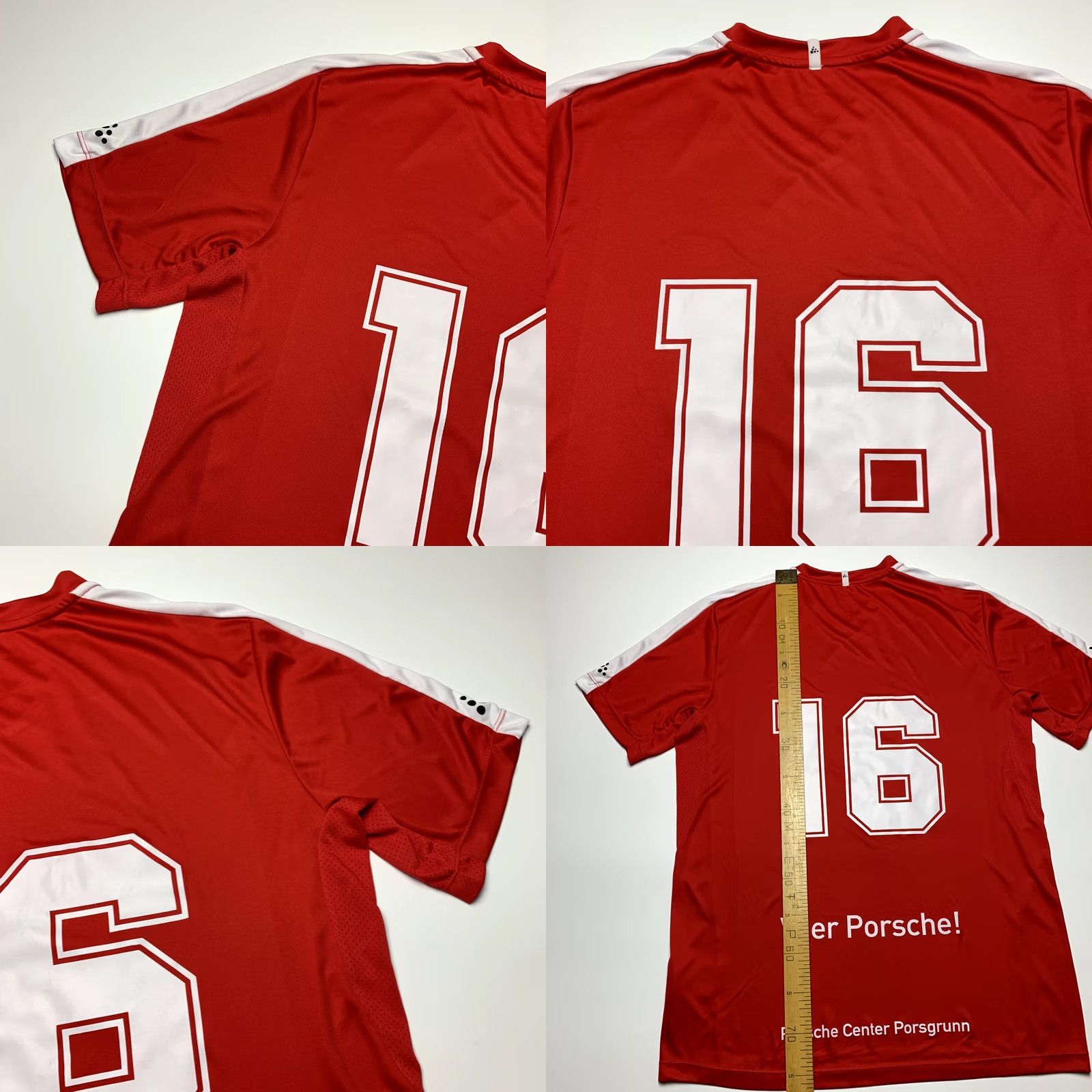 Vintage Craft Porsche Center Porsgrunn Football Shirt Size Large Size US L / EU 52-54 / 3 - 9 Thumbnail