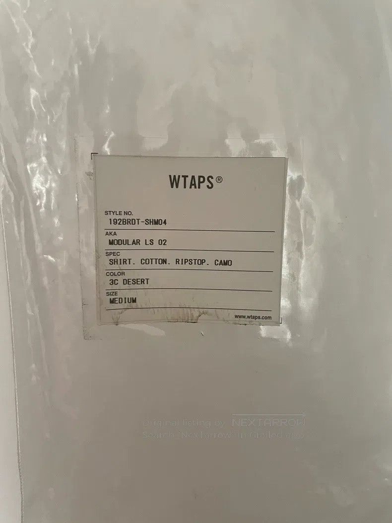 Wtaps Wtaps Desert Camouflage 8-pocket shirt Size US M / EU 48-50 / 2 - 9 Thumbnail