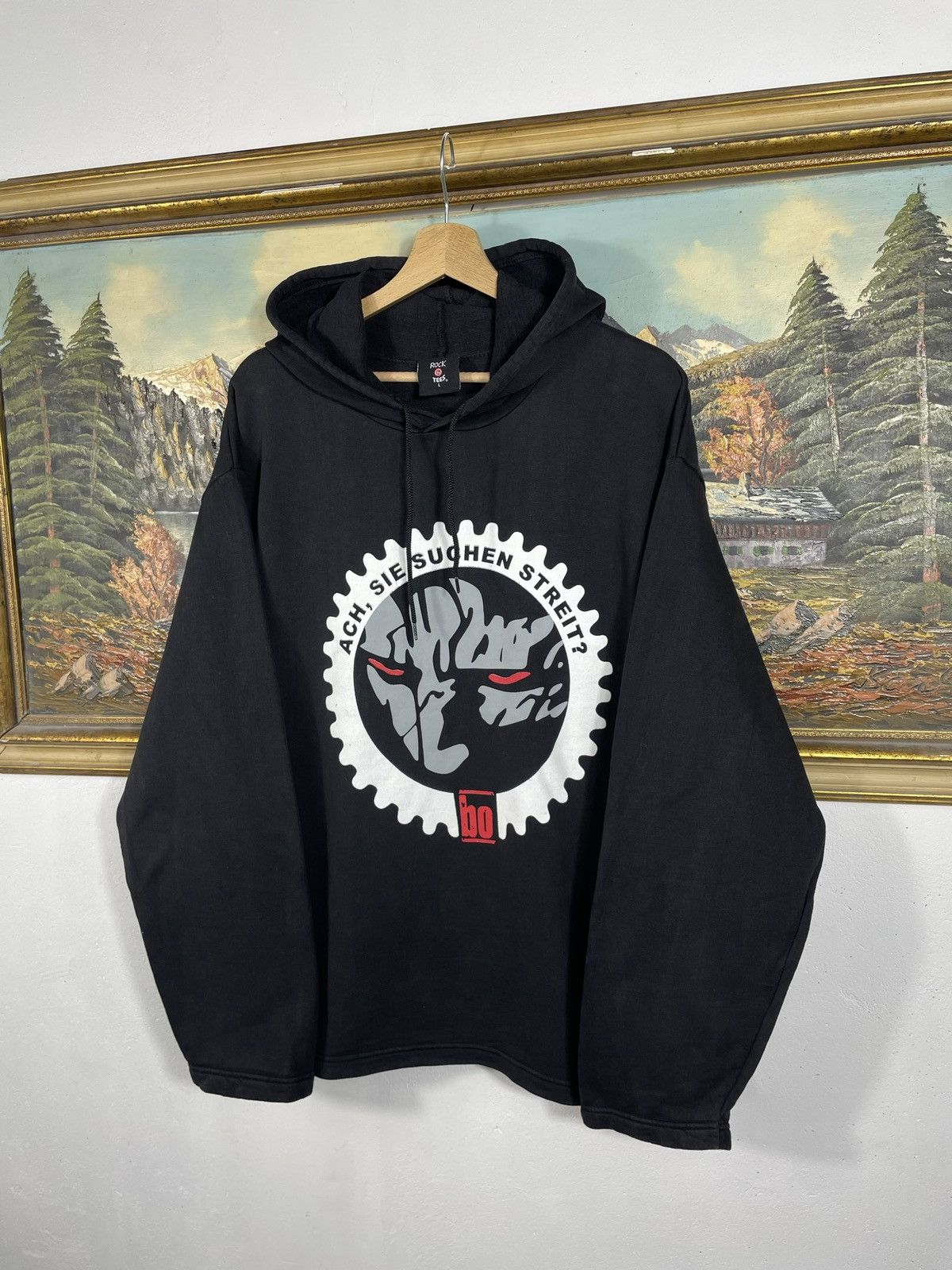 Band Tees × Vintage Bohse Onkelz Sweatshirt Punk Heavy Metal Merch Band Retro Size US L / EU 52-54 / 3 - 3 Thumbnail