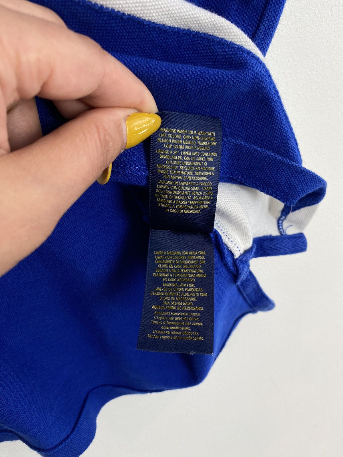 Polo Ralph Lauren Polo Ralph Lauren #2 Short Sleeve Polo Shirt Boys Size Large Size US XS / EU 42 / 0 - 6 Thumbnail