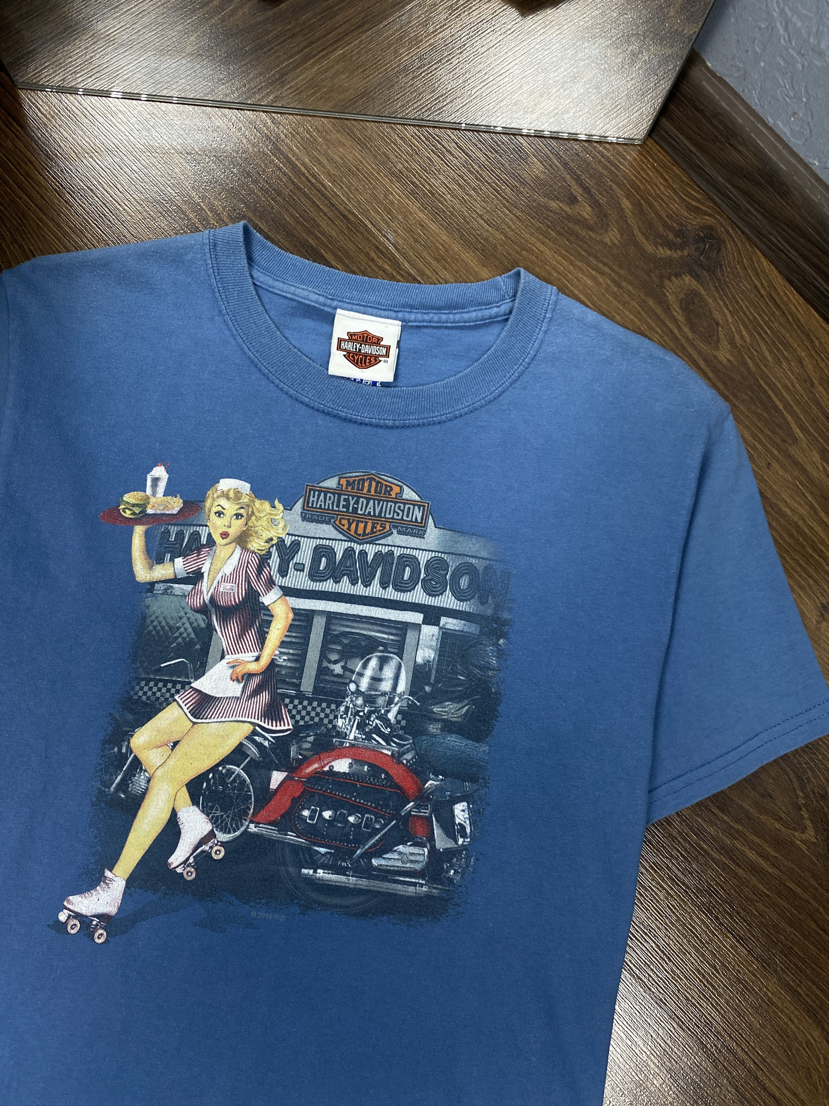 Harley Davidson Harley Davidson Orlando vintage t-shirt Size US S / EU 44-46 / 1 - 2 Thumbnail