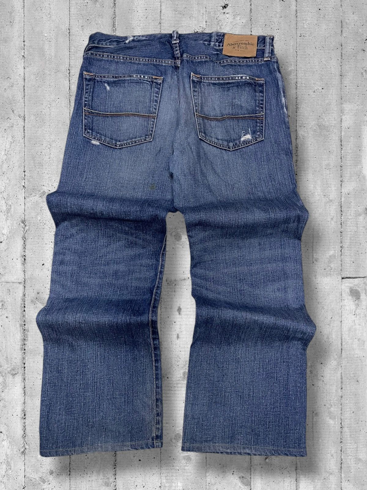 Abercrombie & Fitch × Designer × Vintage Vintage Designer Abercrombie &Fitch Distressed Low Rise Boot Size US 34 / EU 50 - 8 Thumbnail