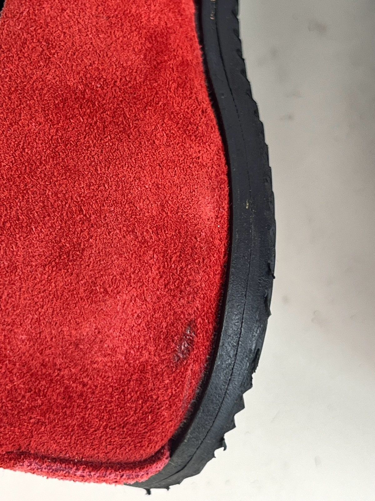 Ann Demeulemeester 🇺🇸Cliff Dweller x Cydwoq Mary Jane Red Suede Shoes Size US 7 / IT 37 - 14 Thumbnail