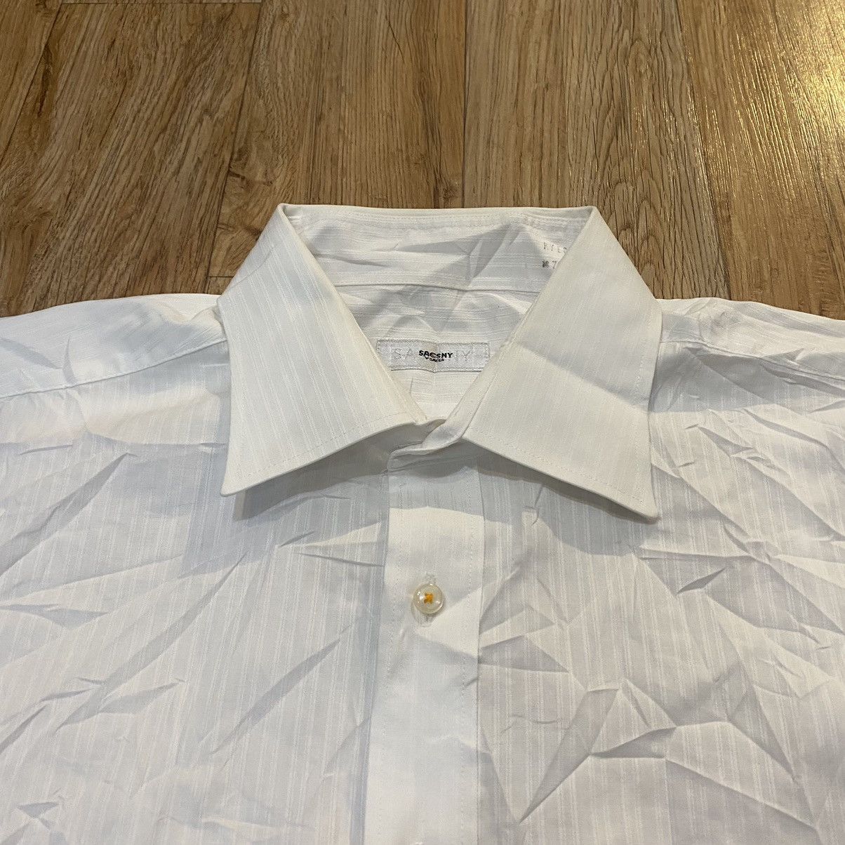 Yohji Yamamoto 2000s Sacsny Y'Saccs - Yohji Yamamoto Shirts Button Up Size US XL / EU 56 / 4 - 7 Thumbnail