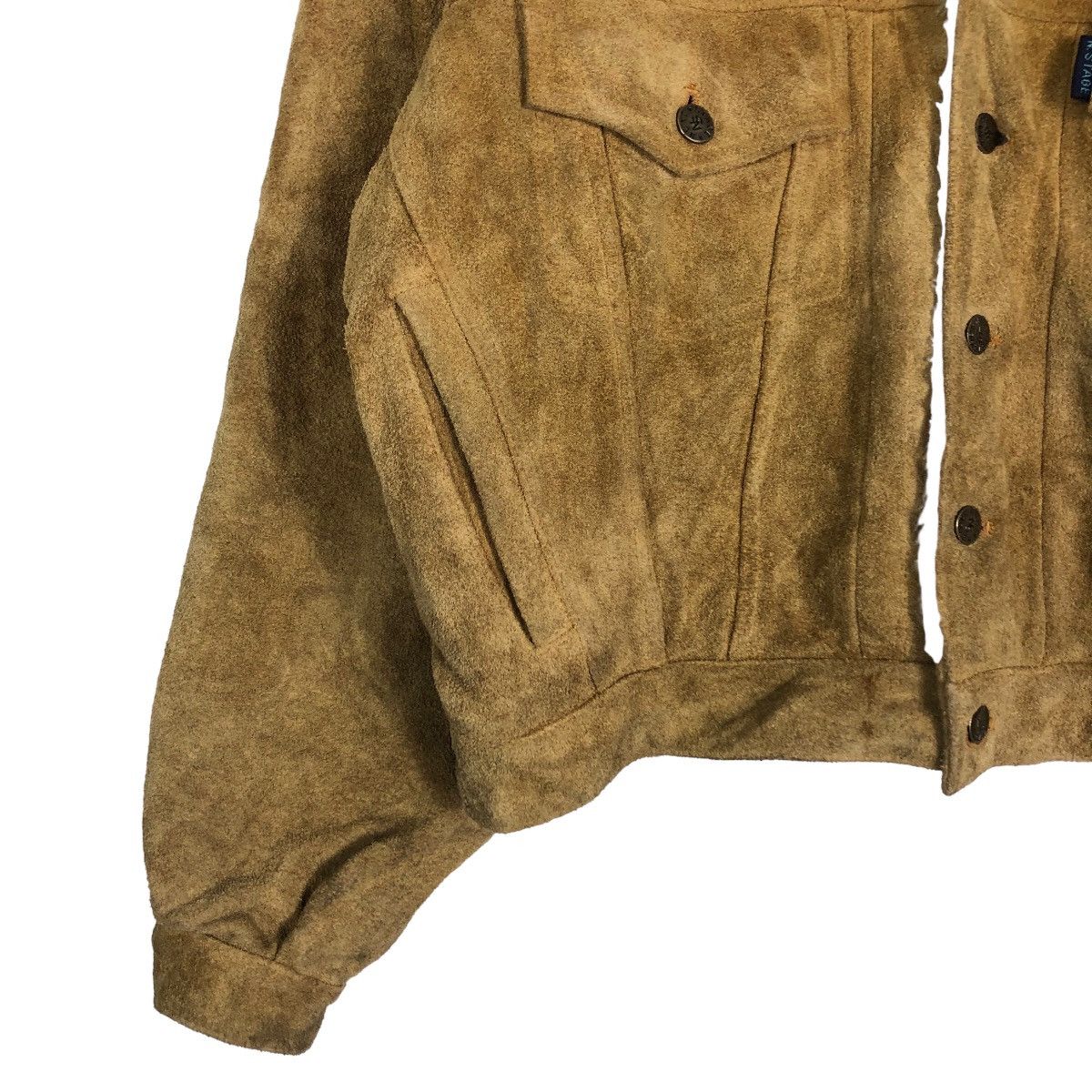 Issey Miyake 🔥Vintage Cropped Biker Leather Jacket Next Stage Sherpa Size US M / EU 48-50 / 2 - 4 Thumbnail