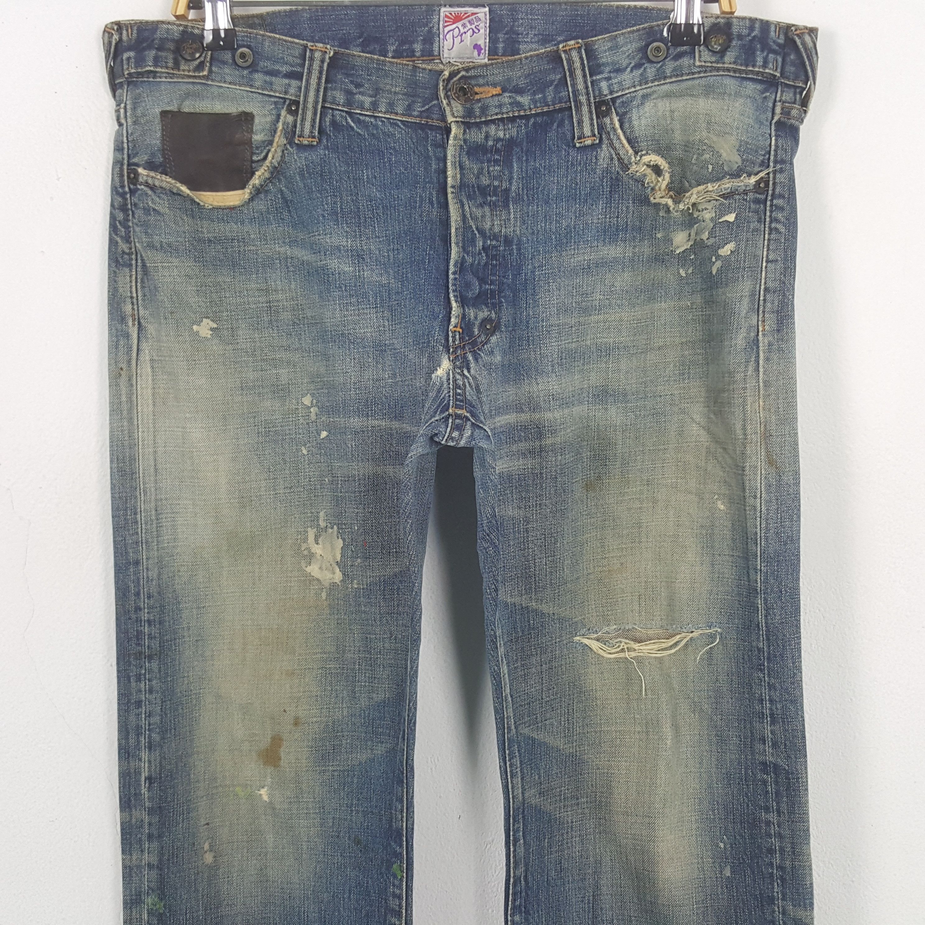 Prps Vintage Prps Barracuda Japanese Denim Jeans Size US 35 - 2 Thumbnail
