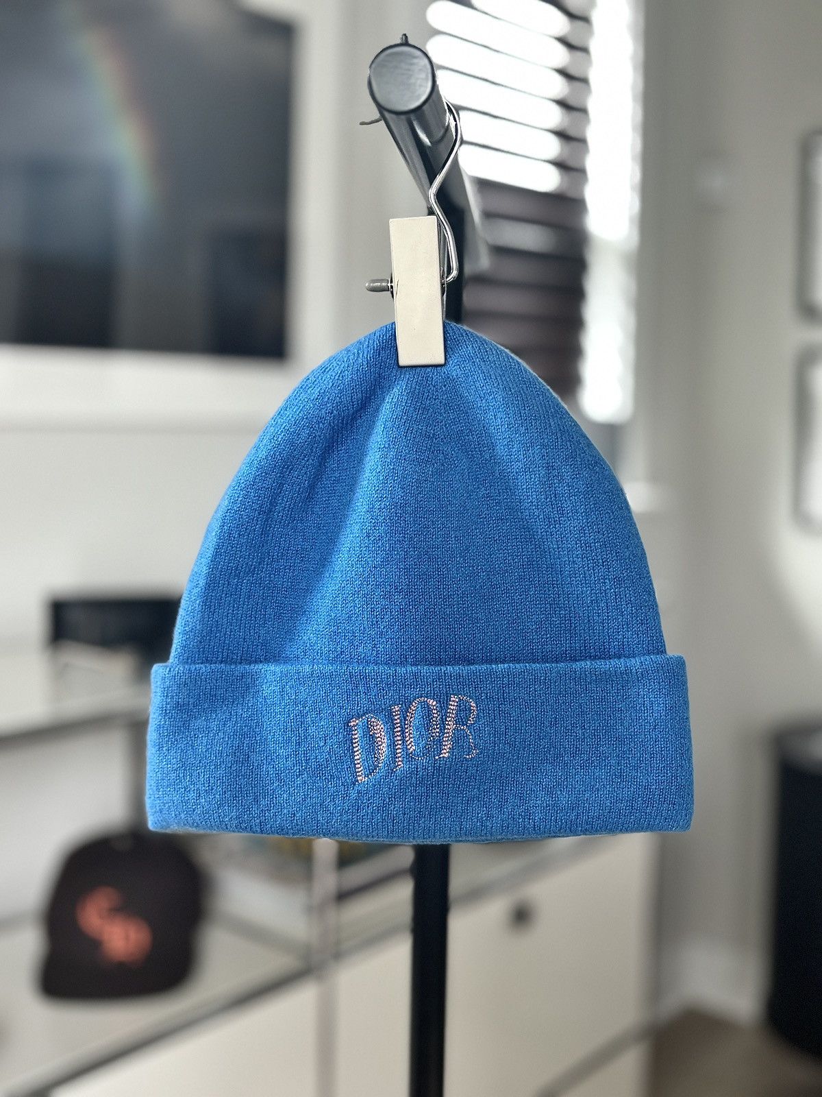 Dior × Hedi Slimane AW05 Snowflake Beanie | Grailed