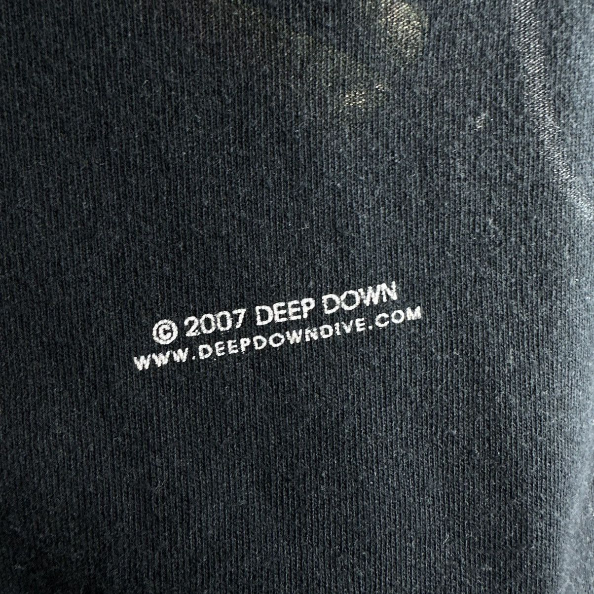 Band Tees Deep Down 2007 Rock Metal Vintage T-shirt Size US M / EU 48-50 / 2 - 3 Thumbnail