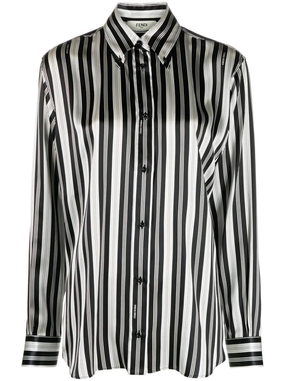 Fendi o1loc1c0824 Shirt in Black/White Size M / US 6-8 / IT 42-44 - 1 Thumbnail