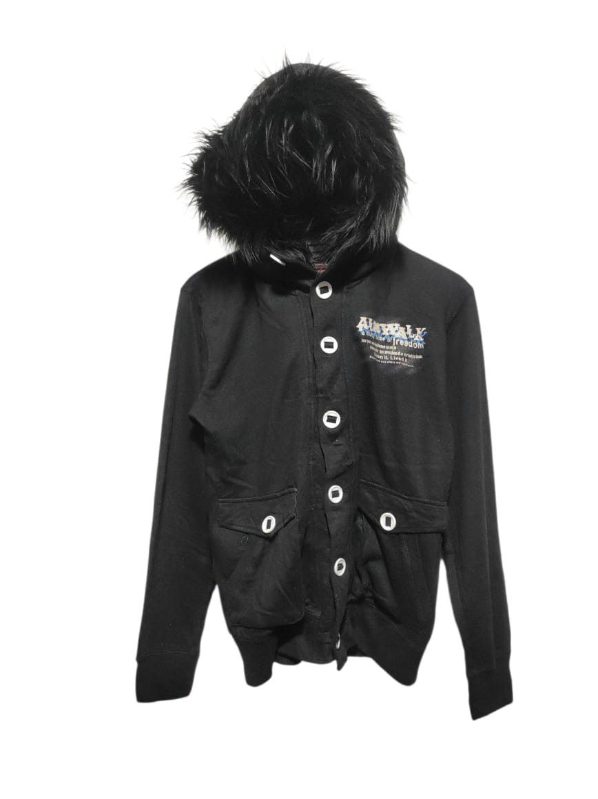 Hysteric Glamour Airwalk double layer Zipper Fur Hoodie i6w9 Lgb Style Size US M / EU 48-50 / 2 - 2 Thumbnail