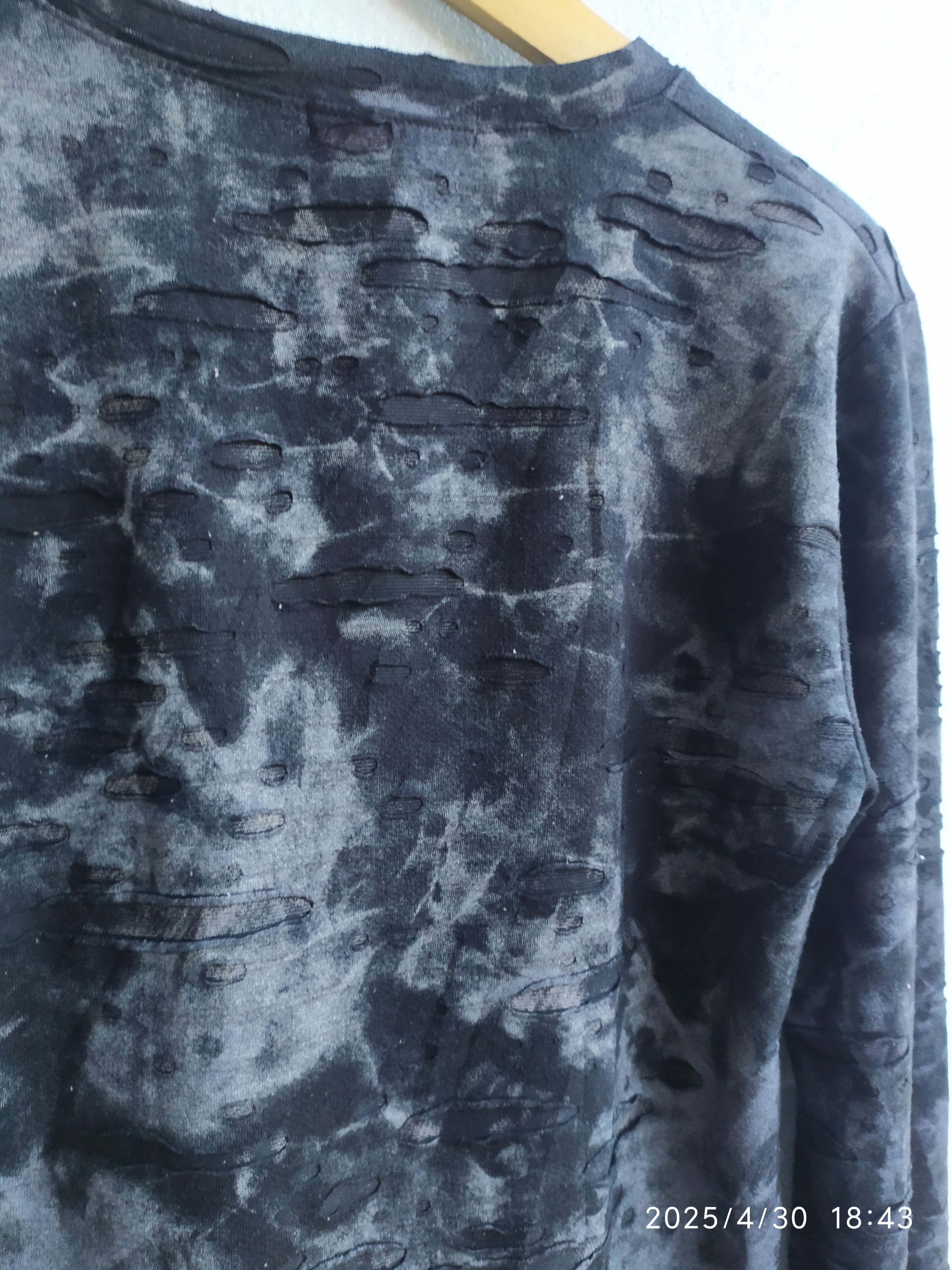 If Six Was Nine × Japanese Brand × Le Grande Bleu (L.G.B.) Japanese Sun Smile mesh Long sleeve shirt Size US S / EU 44-46 / 1 - 8 Thumbnail