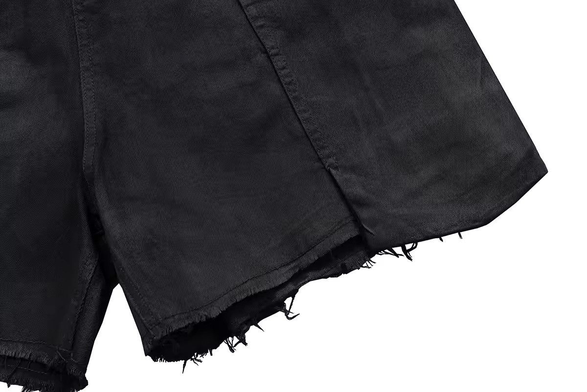 Designer Streetwear Baggy Loose Frayed Design Shorts Jorts Size US 32 / EU 48 - 9 Thumbnail