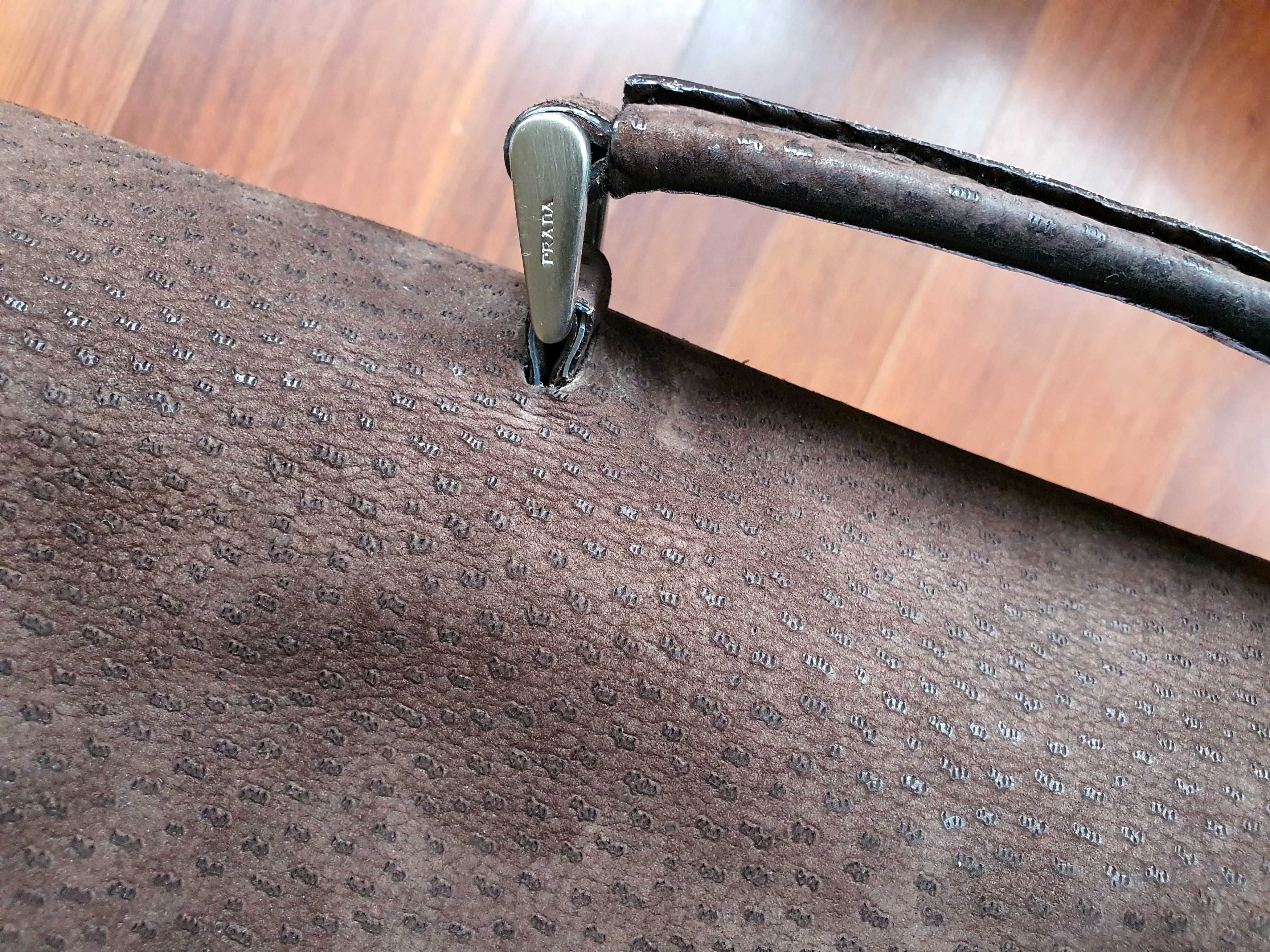 Prada Prada Leather Calfskin Bag Size ONE SIZE - 5 Thumbnail