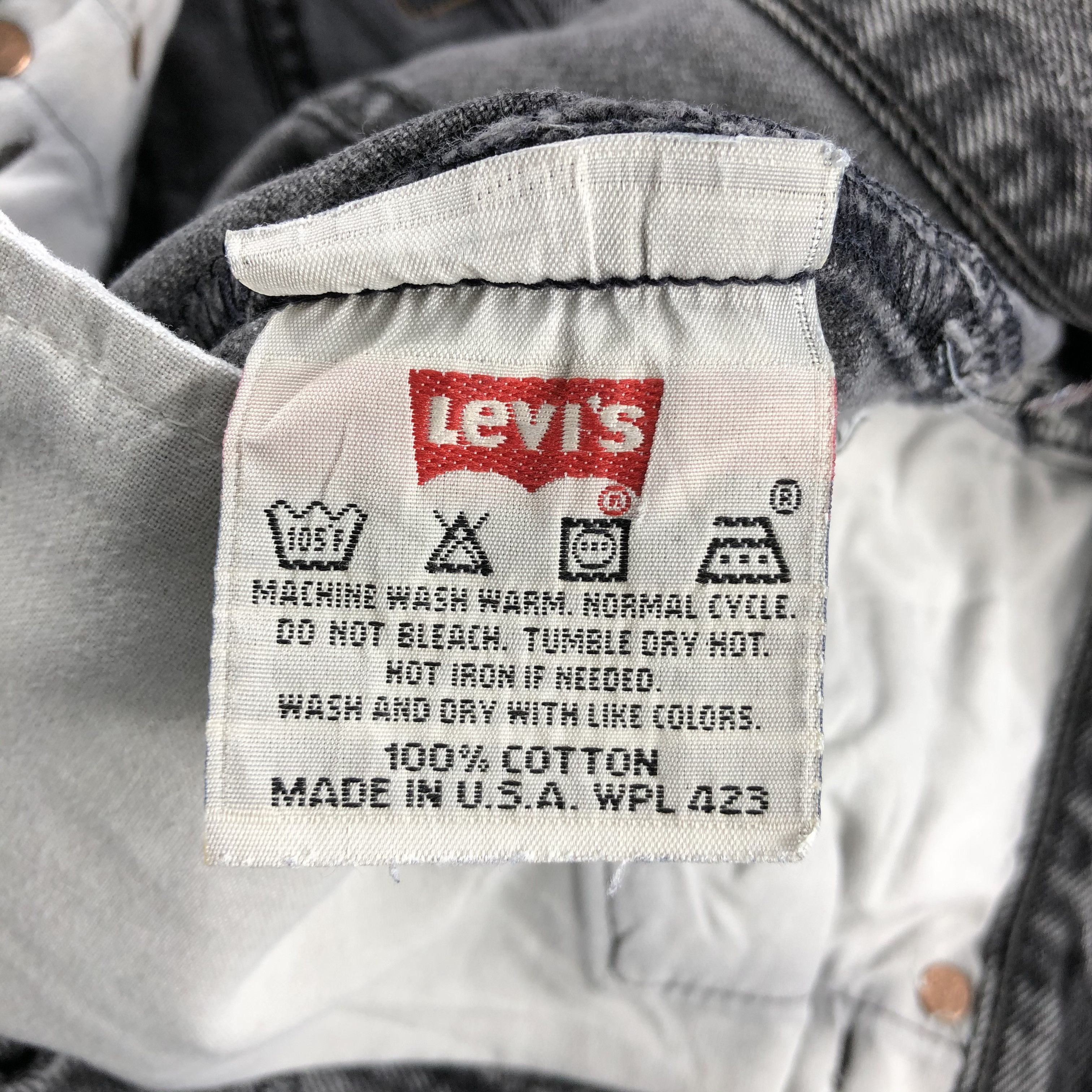 Levi's Vintage 90s Levis 501 Earth Tone Jeans-J1616 Size US 30 / EU 46 - 15 Thumbnail