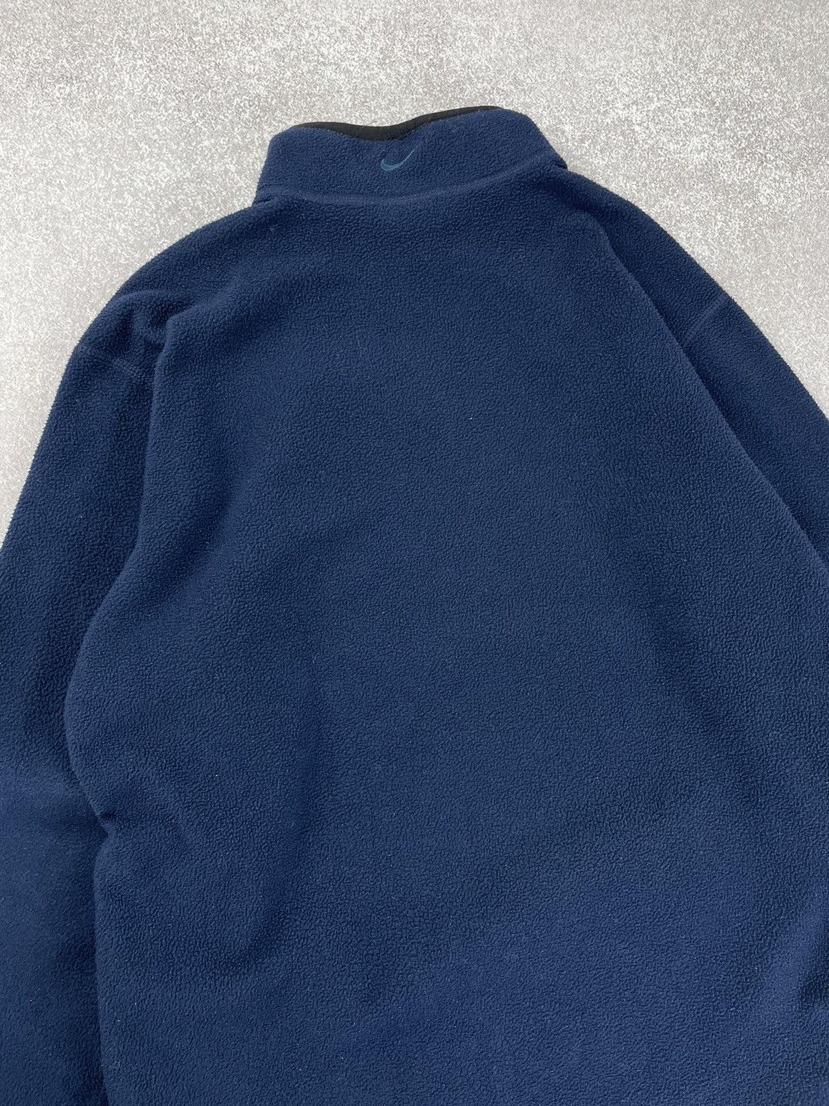 Nike × Vintage Vintage Nike y2k Logo Sherpa Fleece Sweatshirt Size US S / EU 44-46 / 1 - 12 Thumbnail