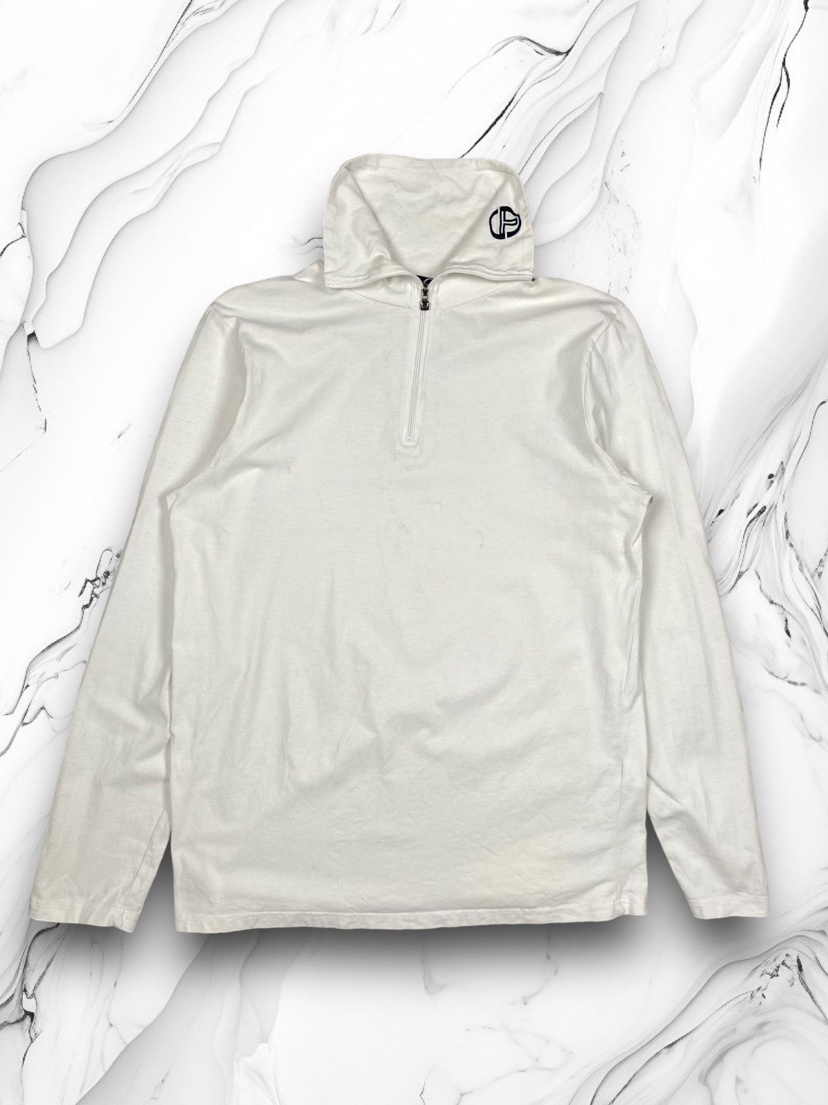 Sergio Tacchini Vintage Sergio Tacchini High NeckLong Sleeve Shirt Size US XXL / EU 58 / 5 - 1 Thumbnail