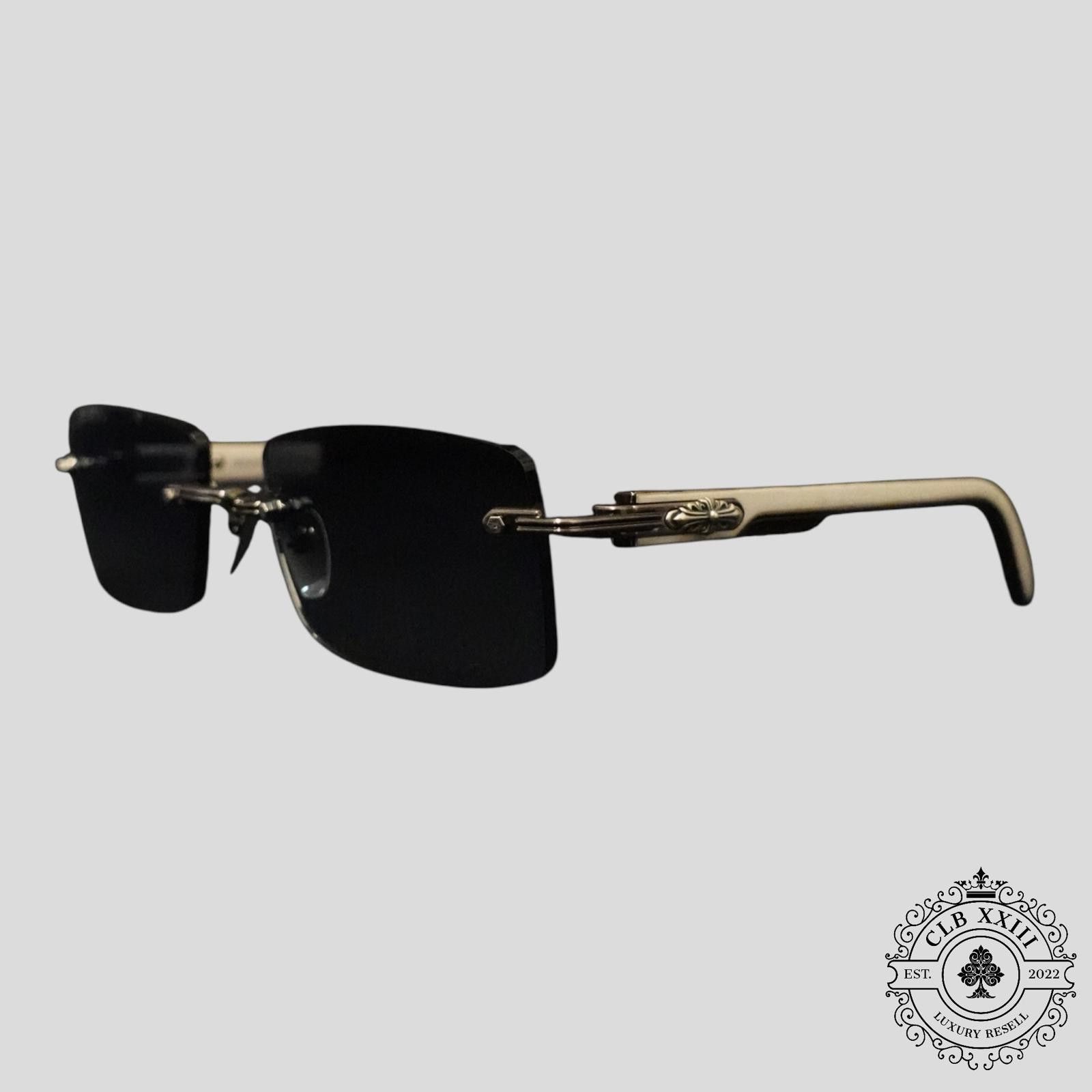 Chrome Hearts Chrome Hearts Deep II Sunglasses in White/Silver Size ONE SIZE - 1 Thumbnail