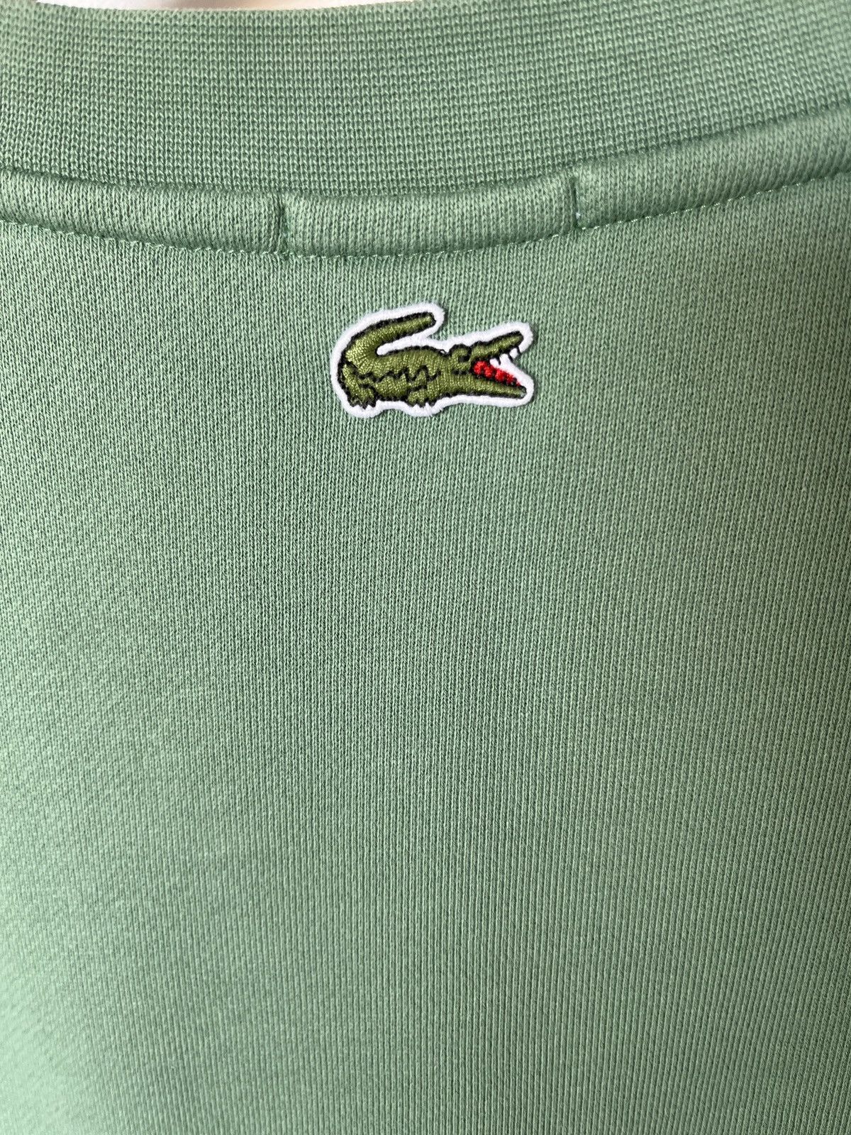 Lacoste Lacoste Unisex Loose Fit Crocodile Badge Jogger (Green) Size US L / EU 52-54 / 3 - 5 Thumbnail