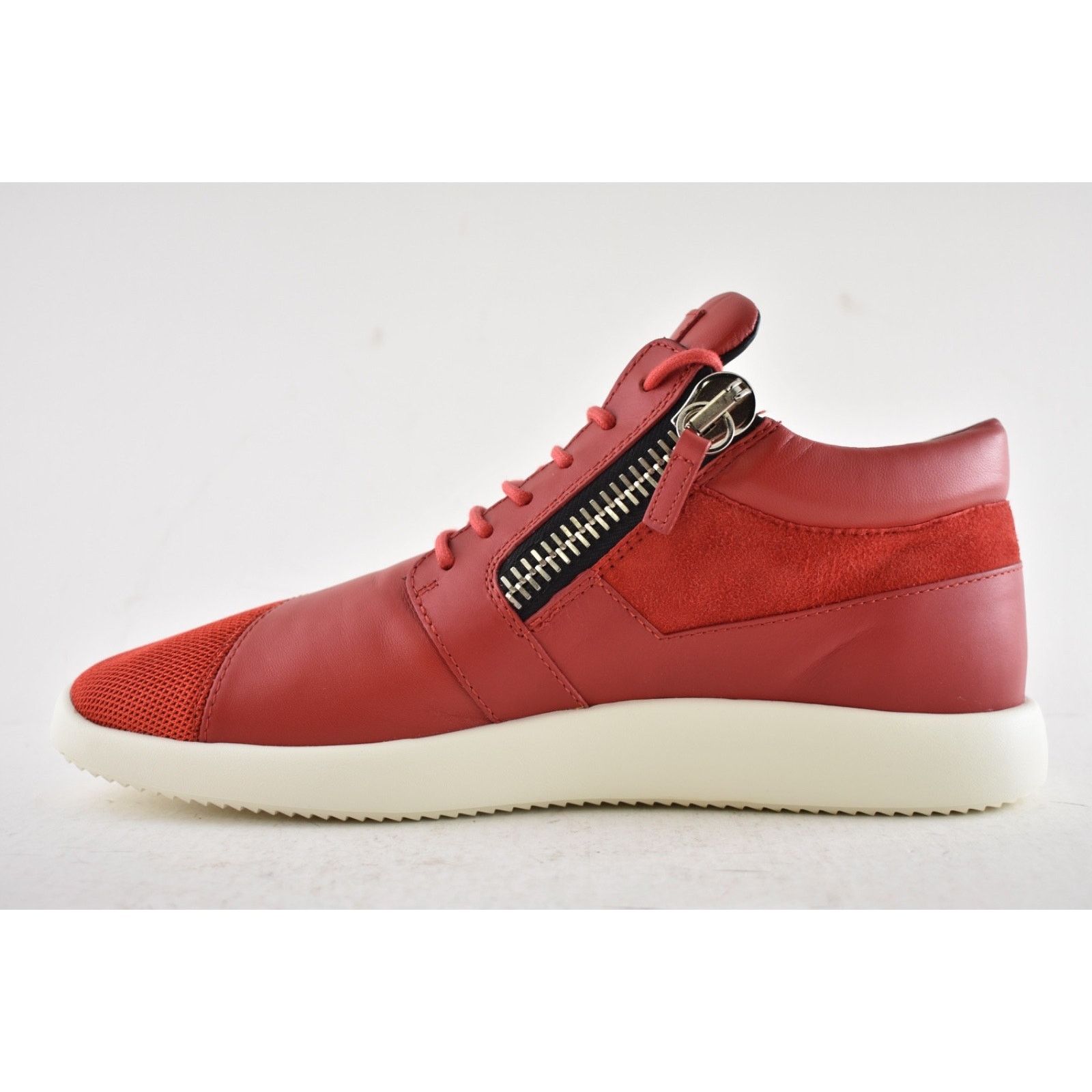 Giuseppe Zanotti Giuseppe Zanotti Megatron Red Low Top Sneaker 43 10 Size US 10 / EU 43 - 8 Thumbnail