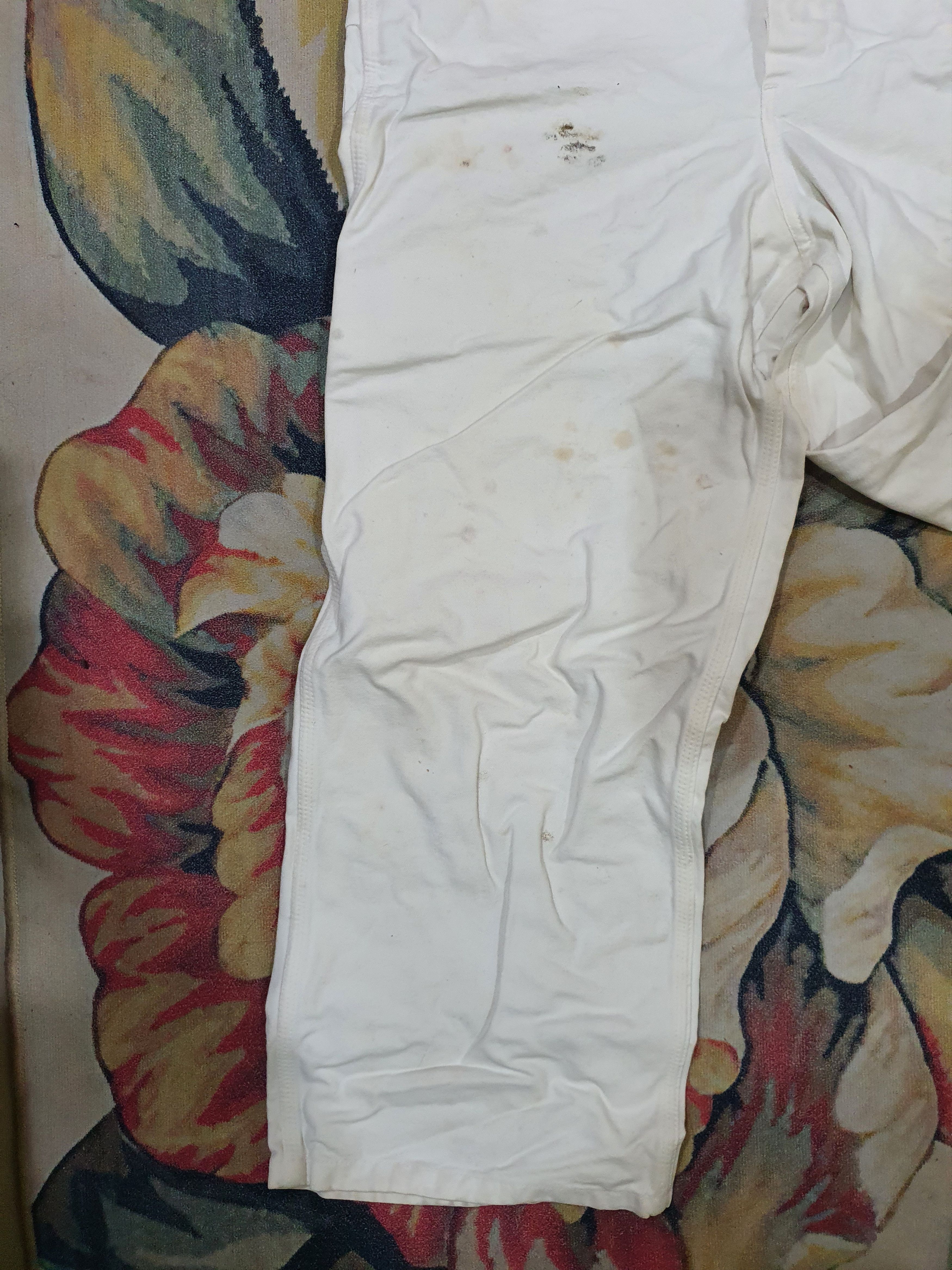 Lee × Vintage 32×33 LEE OVERALL WHITE 🔥 Size US 32 / EU 48 - 7 Thumbnail