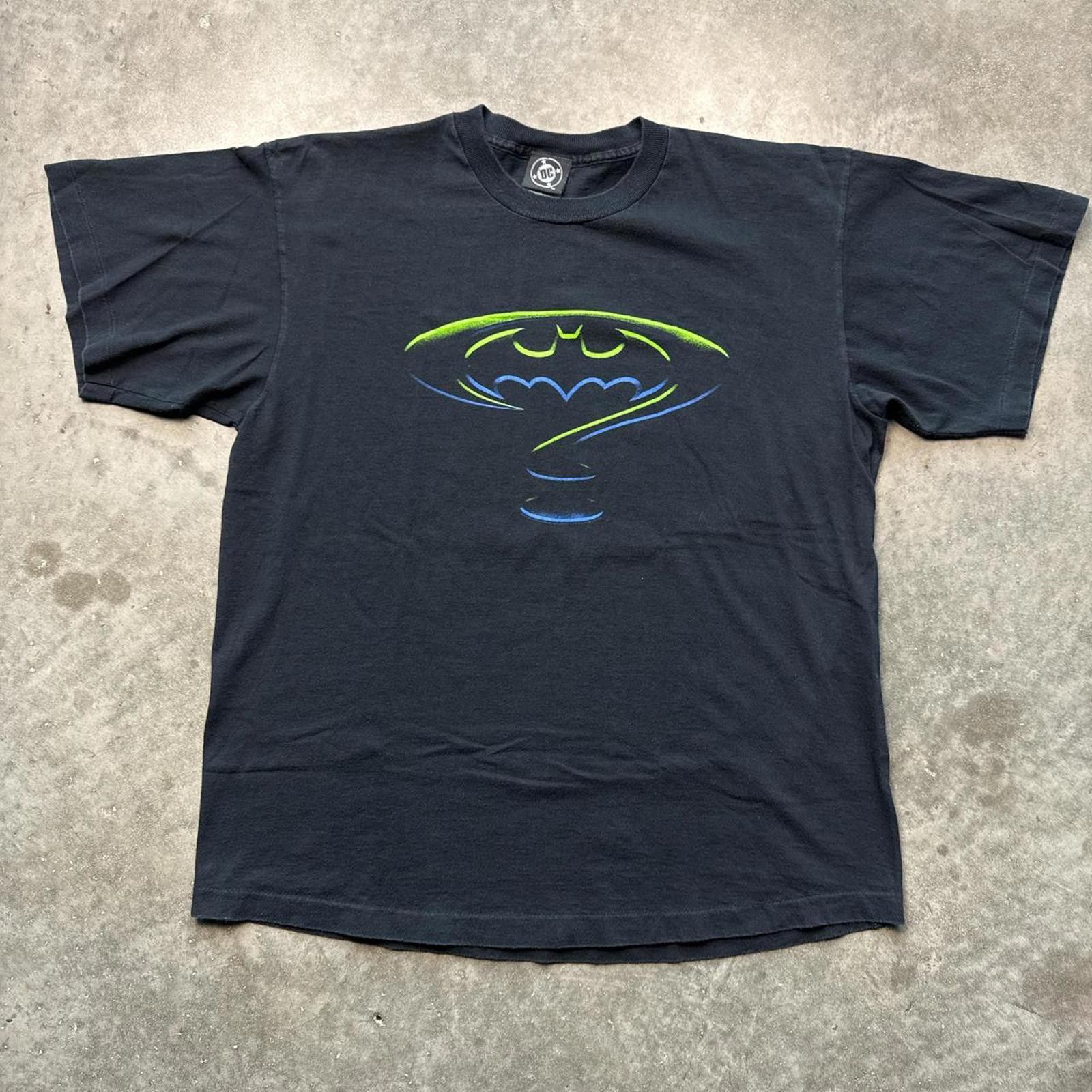 DC Comics DC Comics Rare Batman Forever The riddle Movie 1995 T-Shirt Size US XL / EU 56 / 4 - 1 Thumbnail