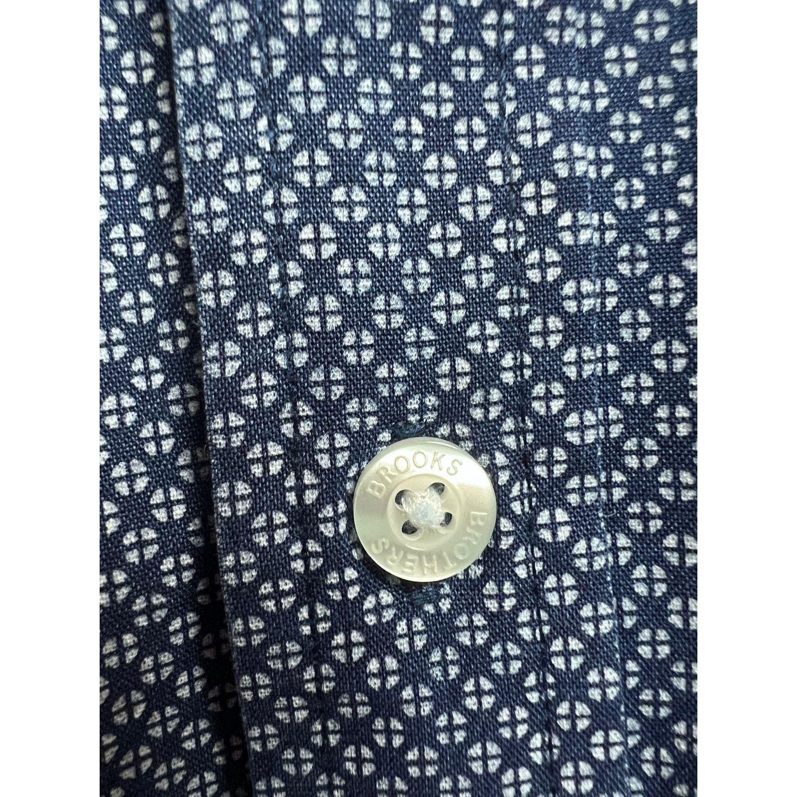 Brooks Brothers Brooks Brothers Red Fleece Cotton Blue White Long Sleeve Size US L / EU 52-54 / 3 - 7 Thumbnail