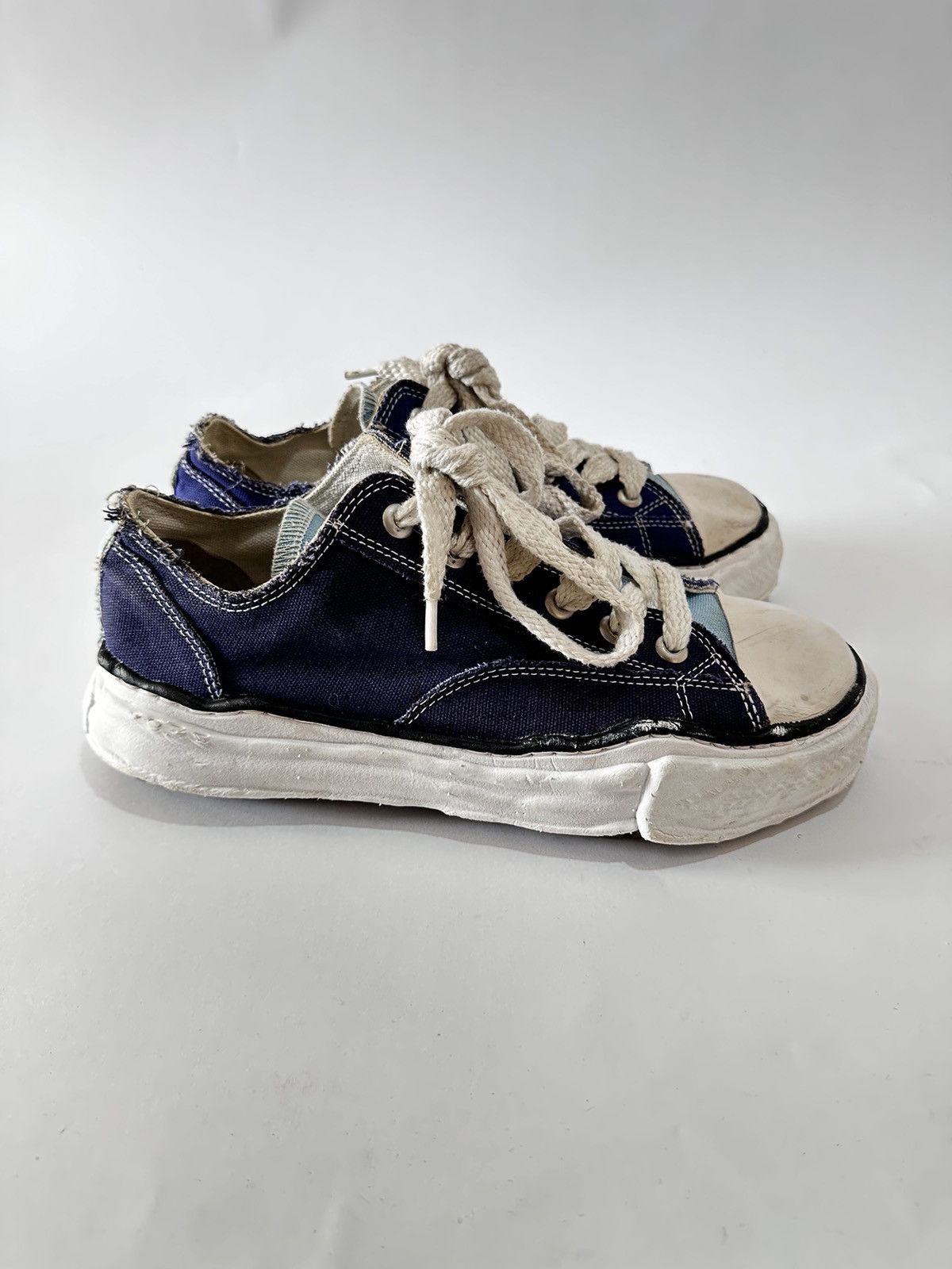 Maison Mihara Yasuhiro x Nigel Cabourn Low Top Sneakers.