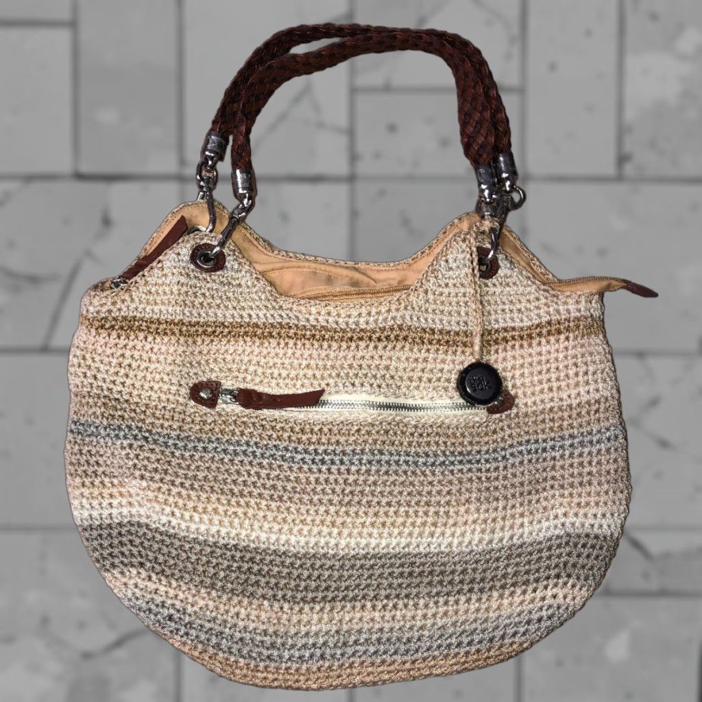 The Sak The Sak Beige KNIT Handbag Purse Size ONE SIZE - 1 Thumbnail