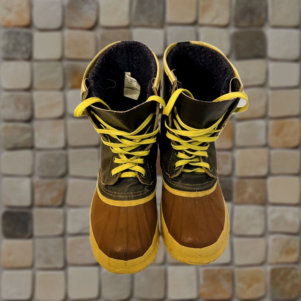 SOREL Sorel Artic Pac Brown Leather/Rubber Wool Lined Winter Snow Boots Men’s 6.5 Size US 7 / EU 40 - 1 Thumbnail
