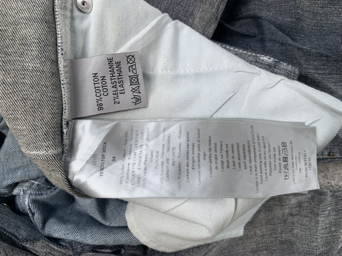 Dior Dior slim 17 regular washed denim pants Size US 29 - 10 Thumbnail