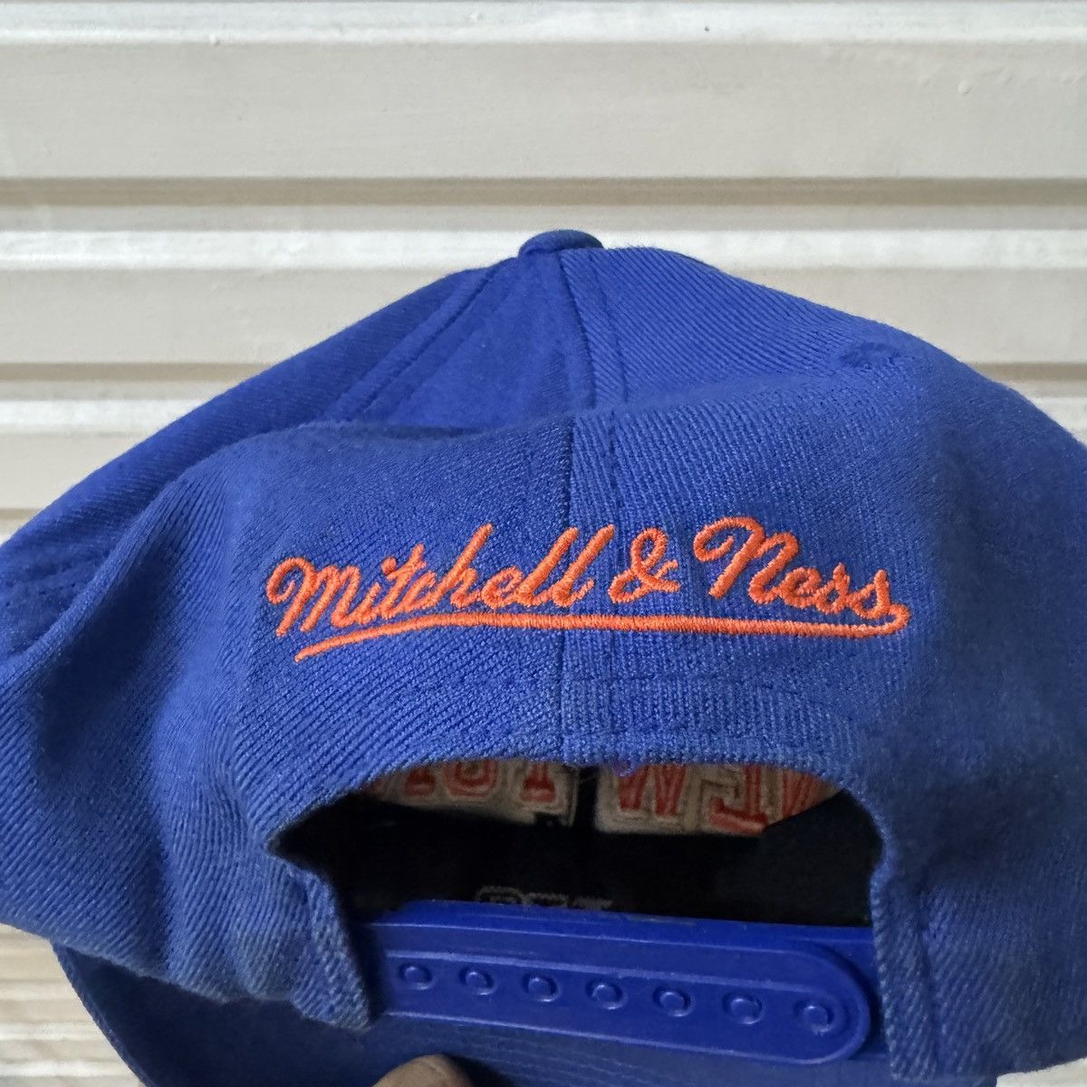 Mitchell & Ness MITCHELL & NESS NYK NEW YORK KNICKS FLEX 110 SNAPBACK Size ONE SIZE - 5 Thumbnail